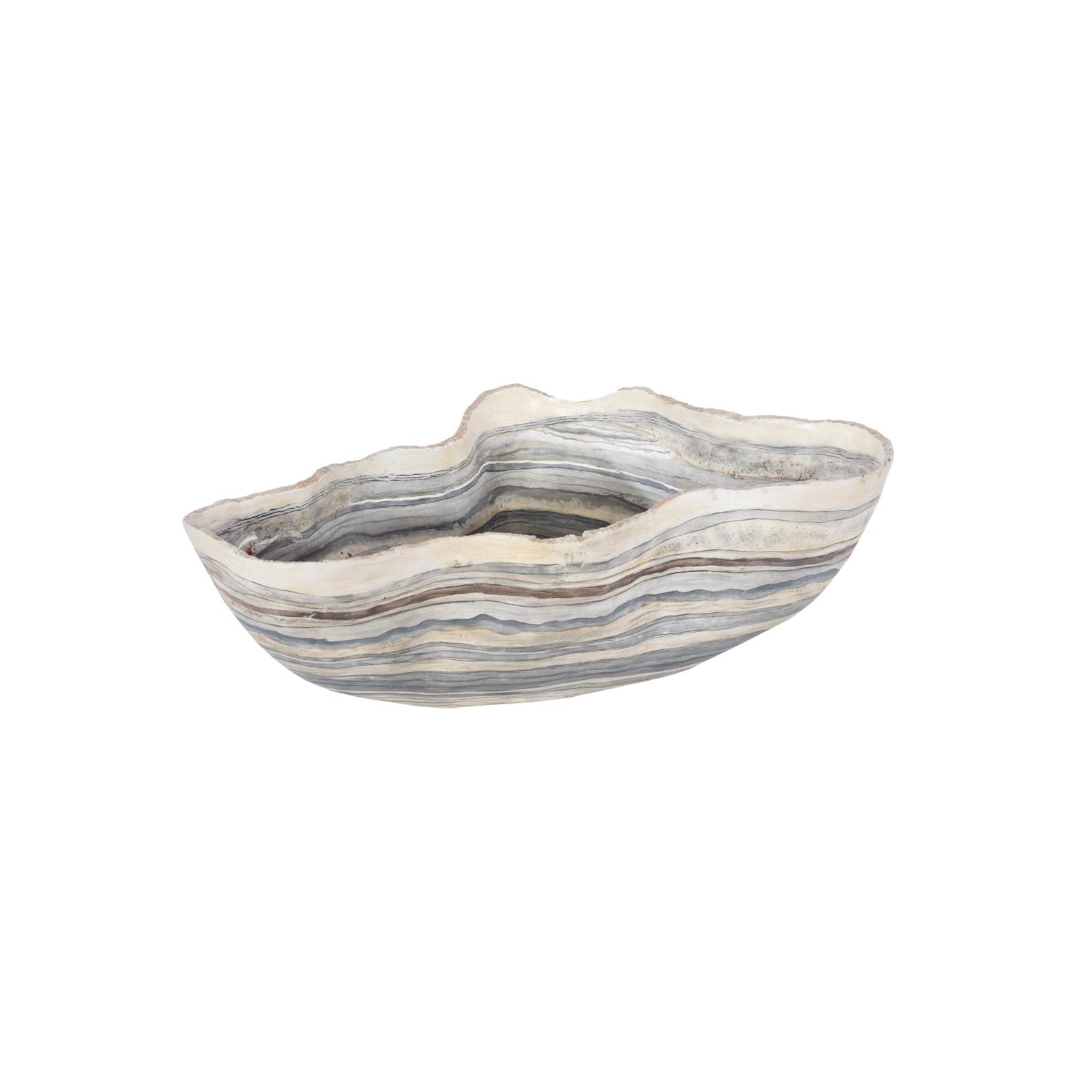 Cast Gray Onyx Bowl
