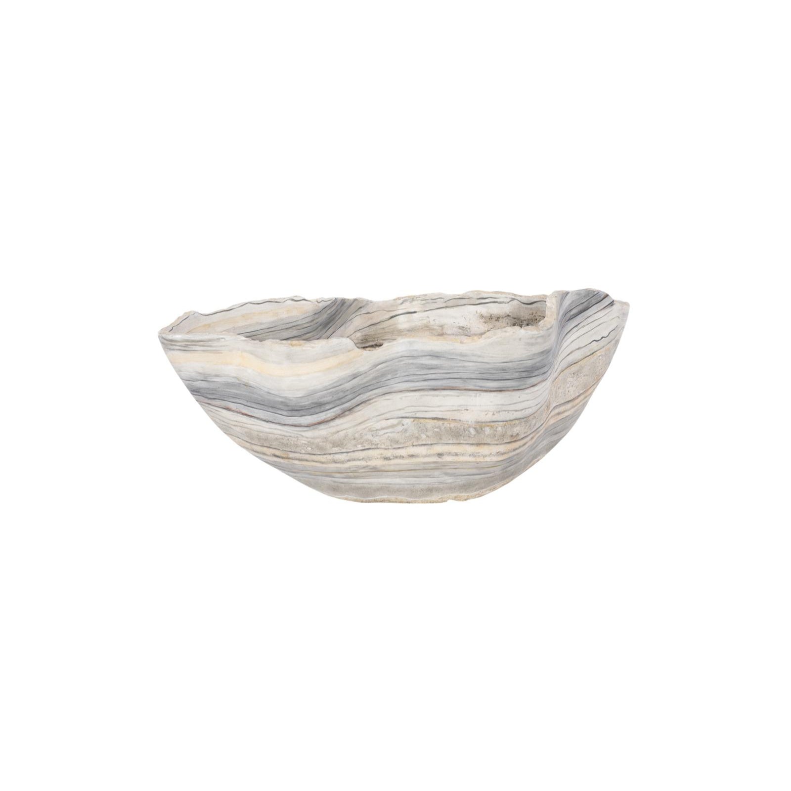 Cast Gray Onyx Bowl