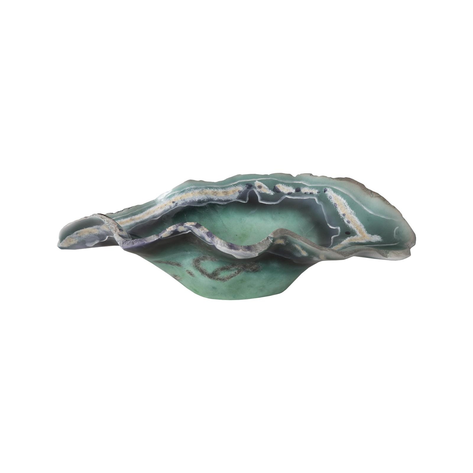 Cast Onyx Fluorite Bowl