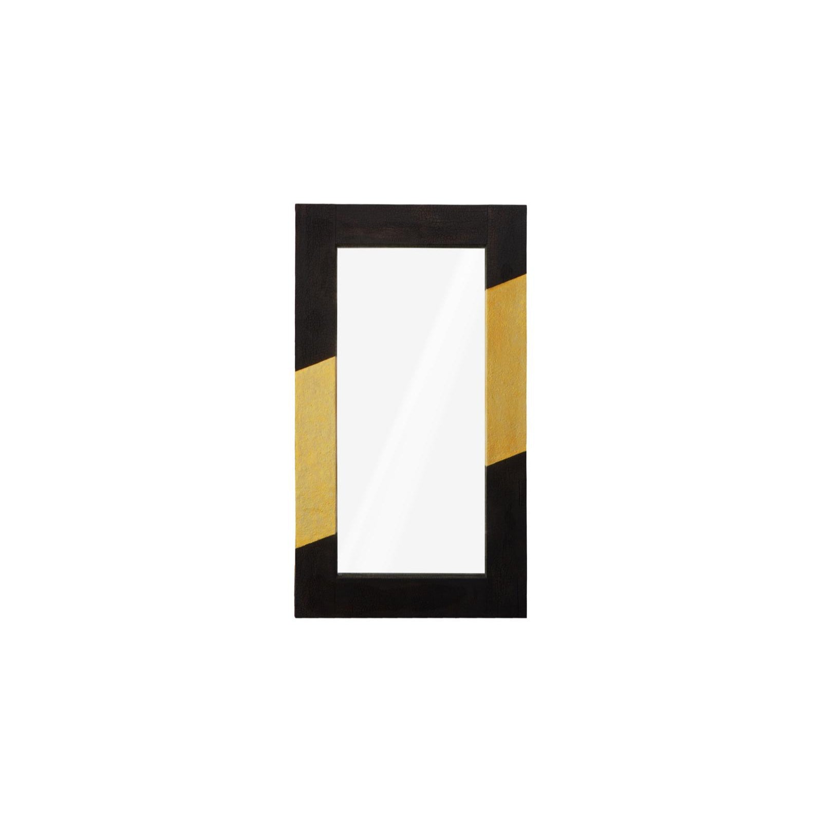 Scorched Rectangle Mirror