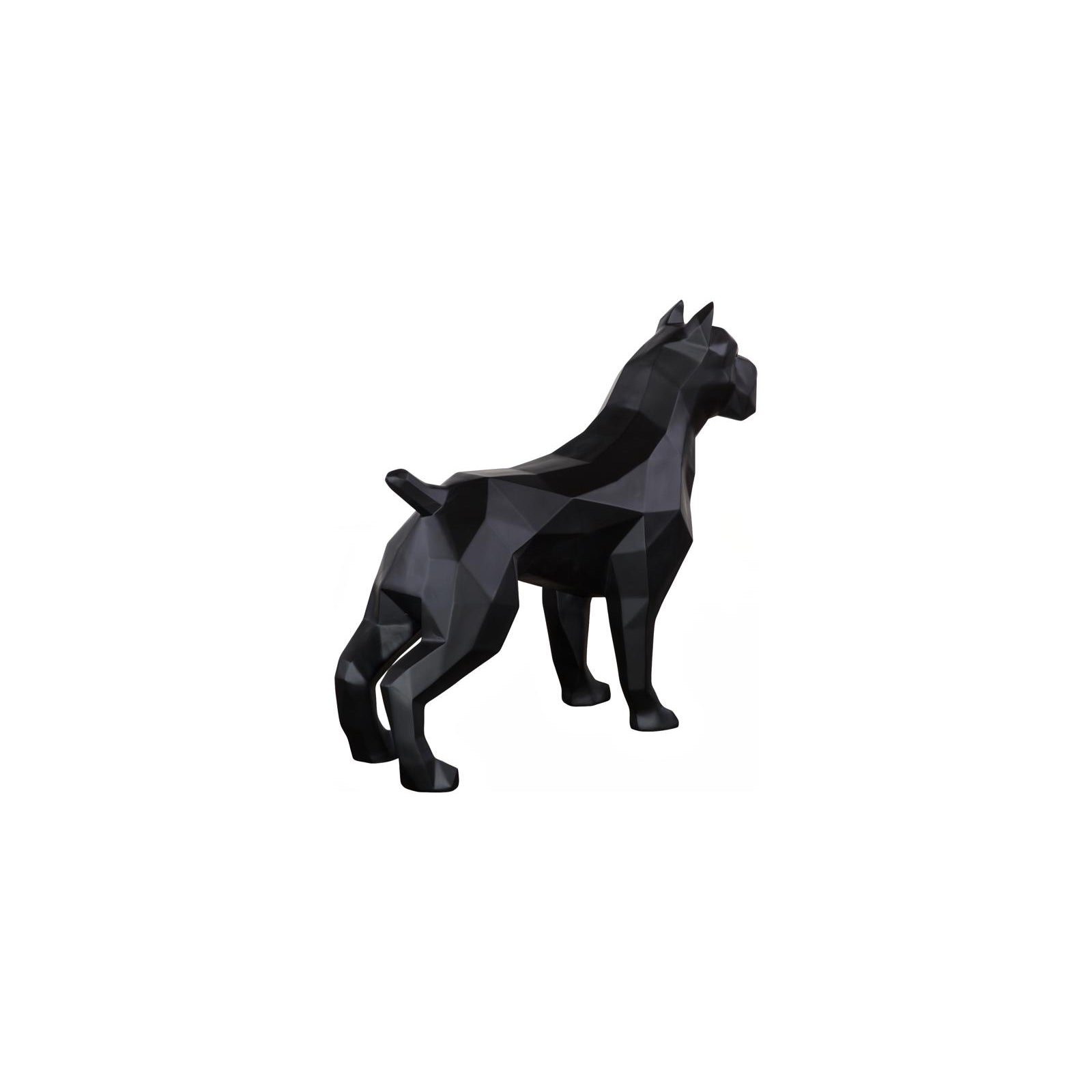 Pitbull Facet Sculpture