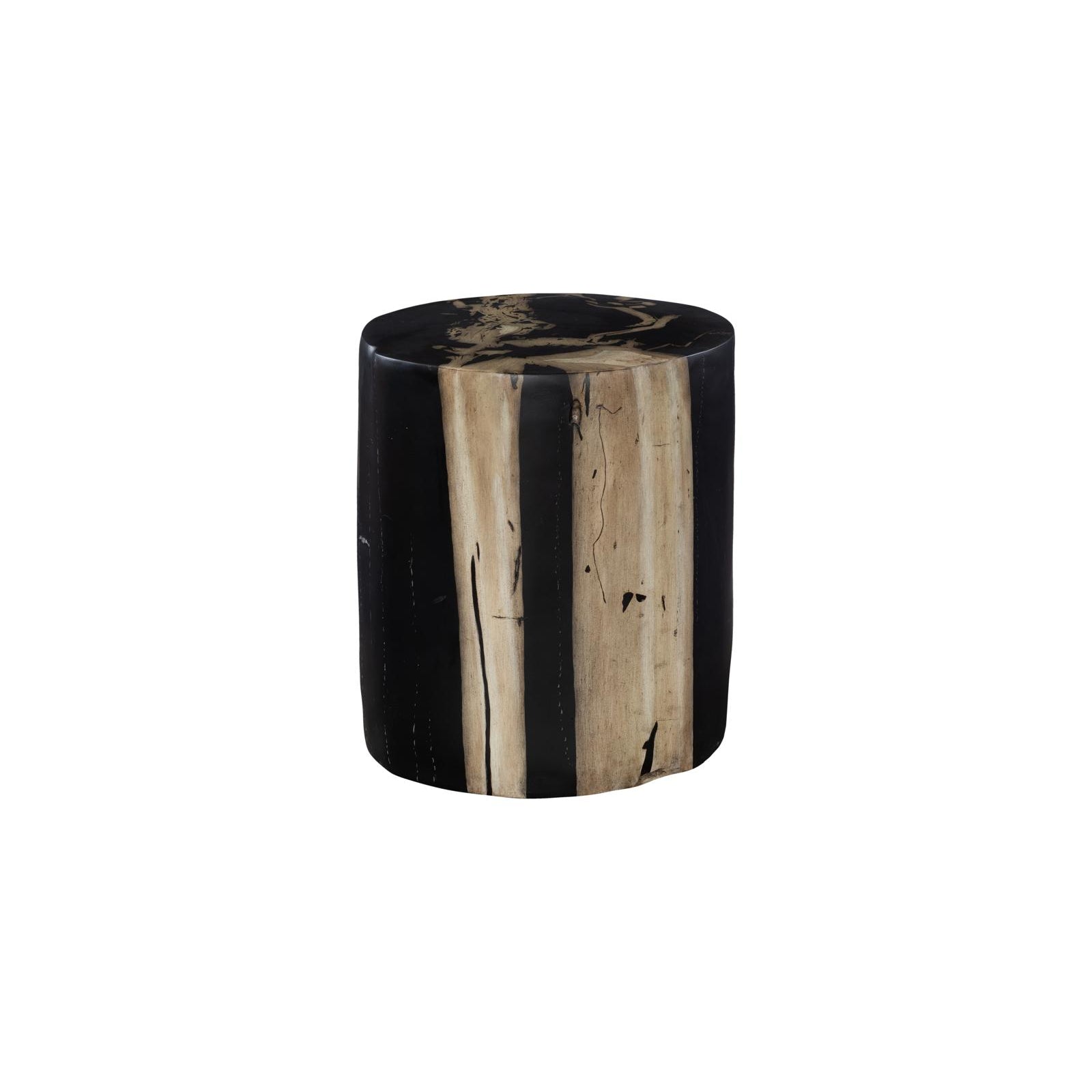 Cast Petrified Wood Stool