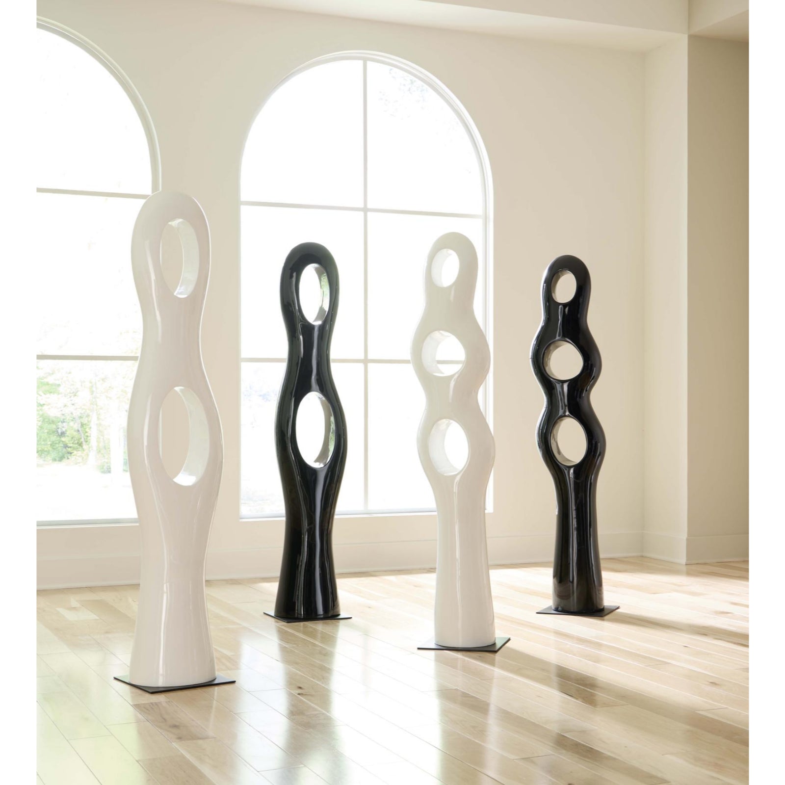Double Circle Sculpture