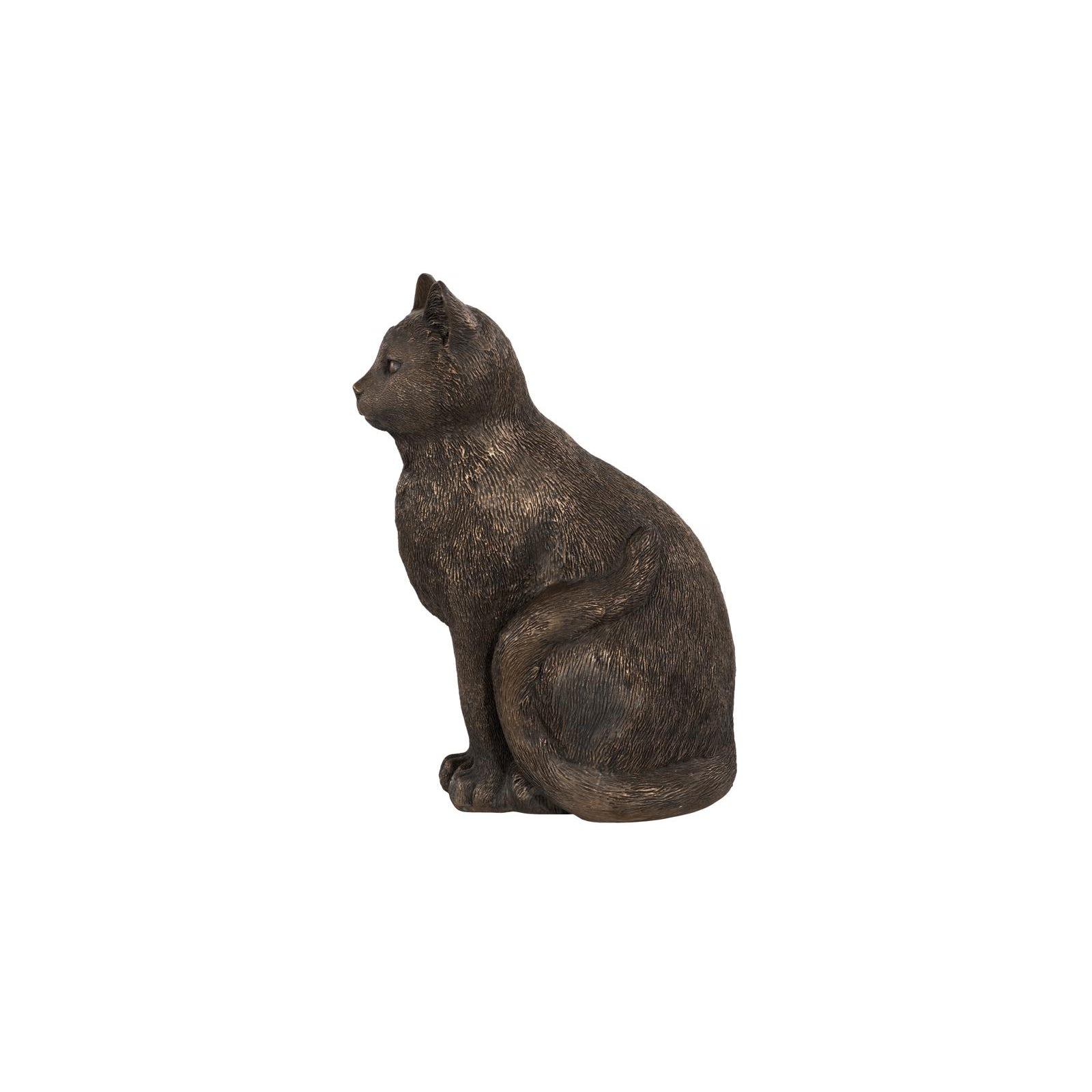 Cat Sitting Sculpture