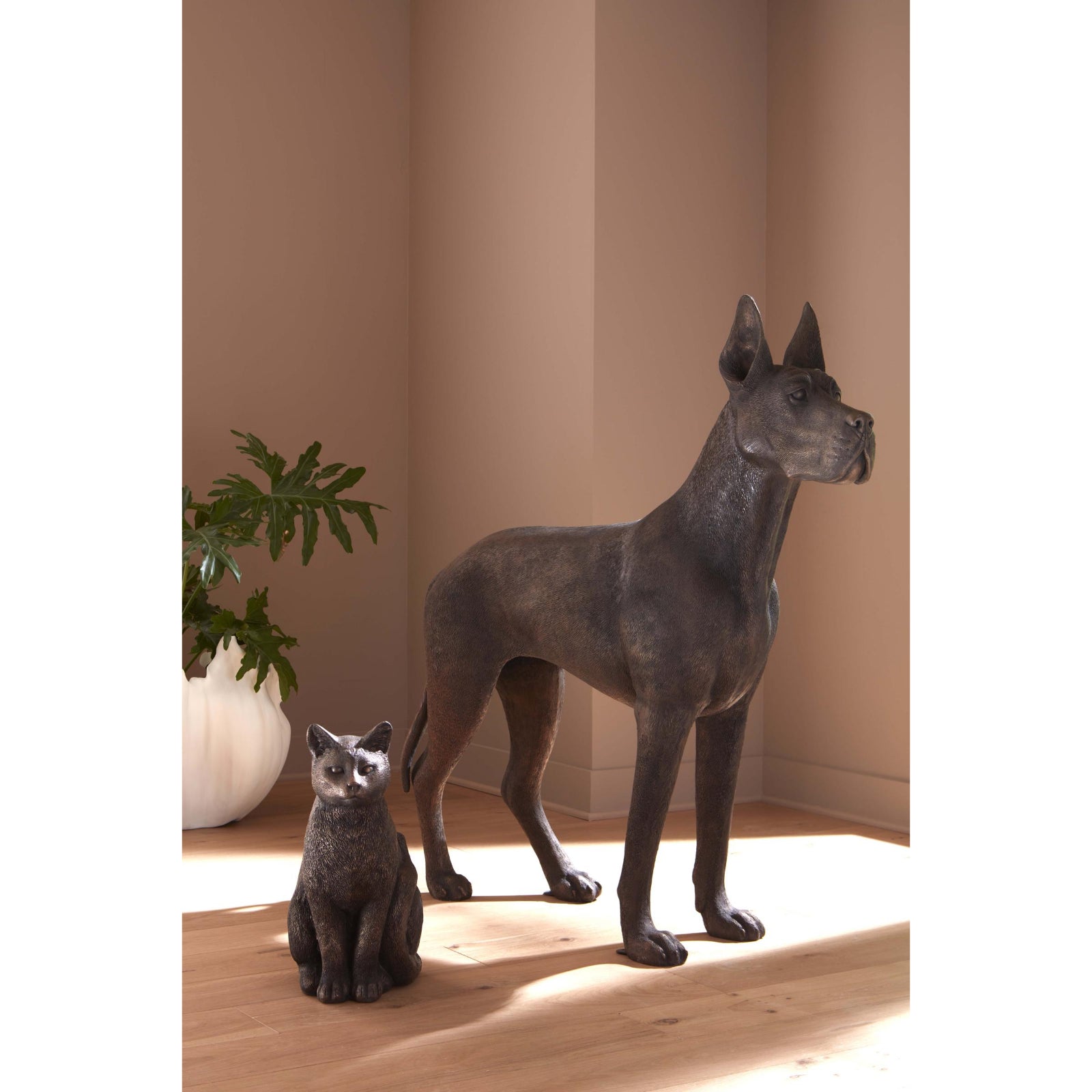 Great Dane Standing Sculpture