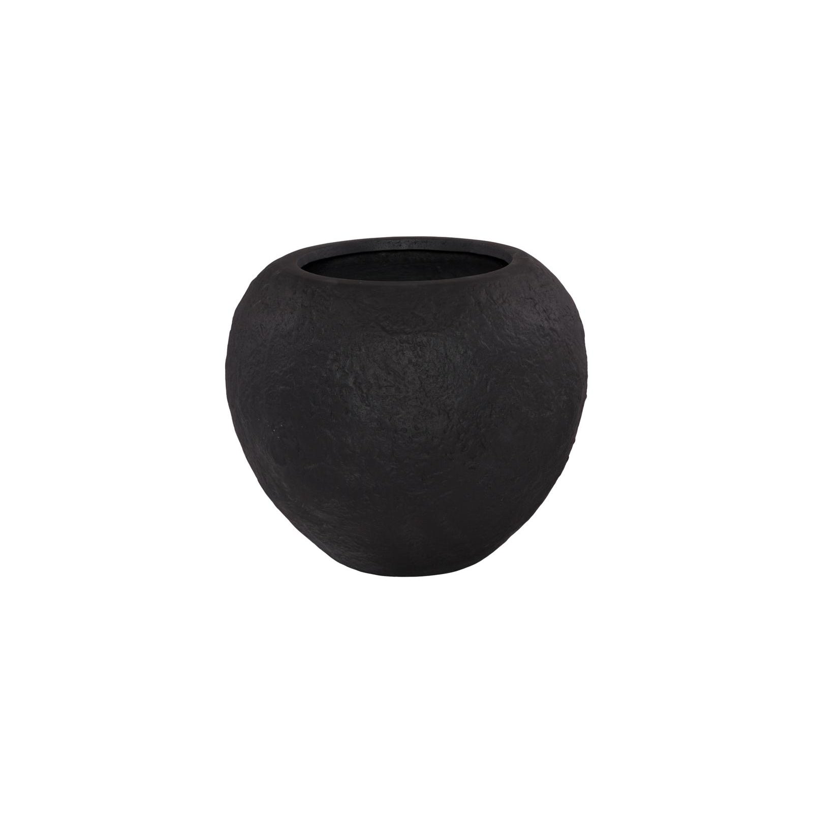Aera Wide Planter - Black