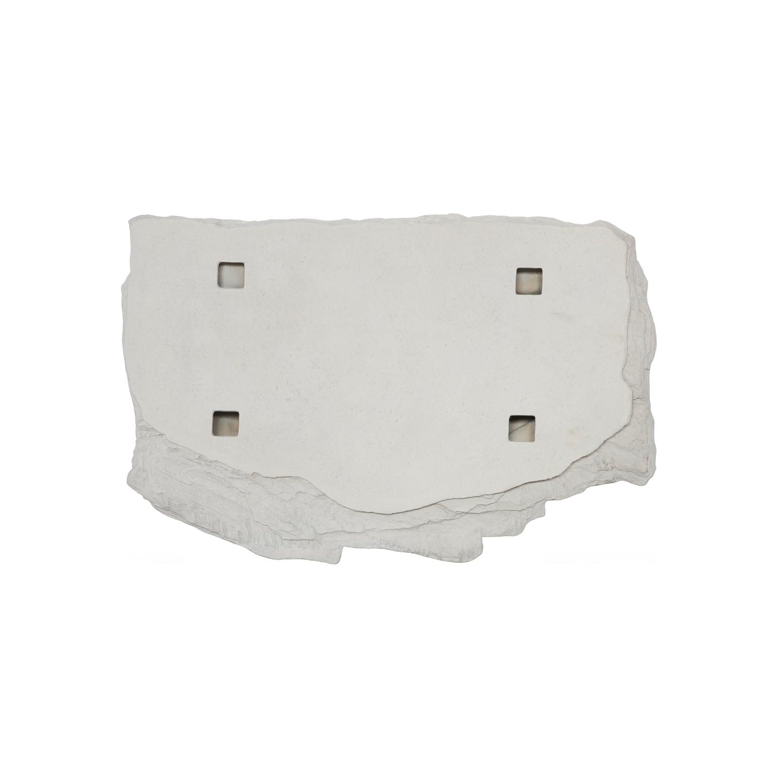 Stratified Cast Stone Wall Art