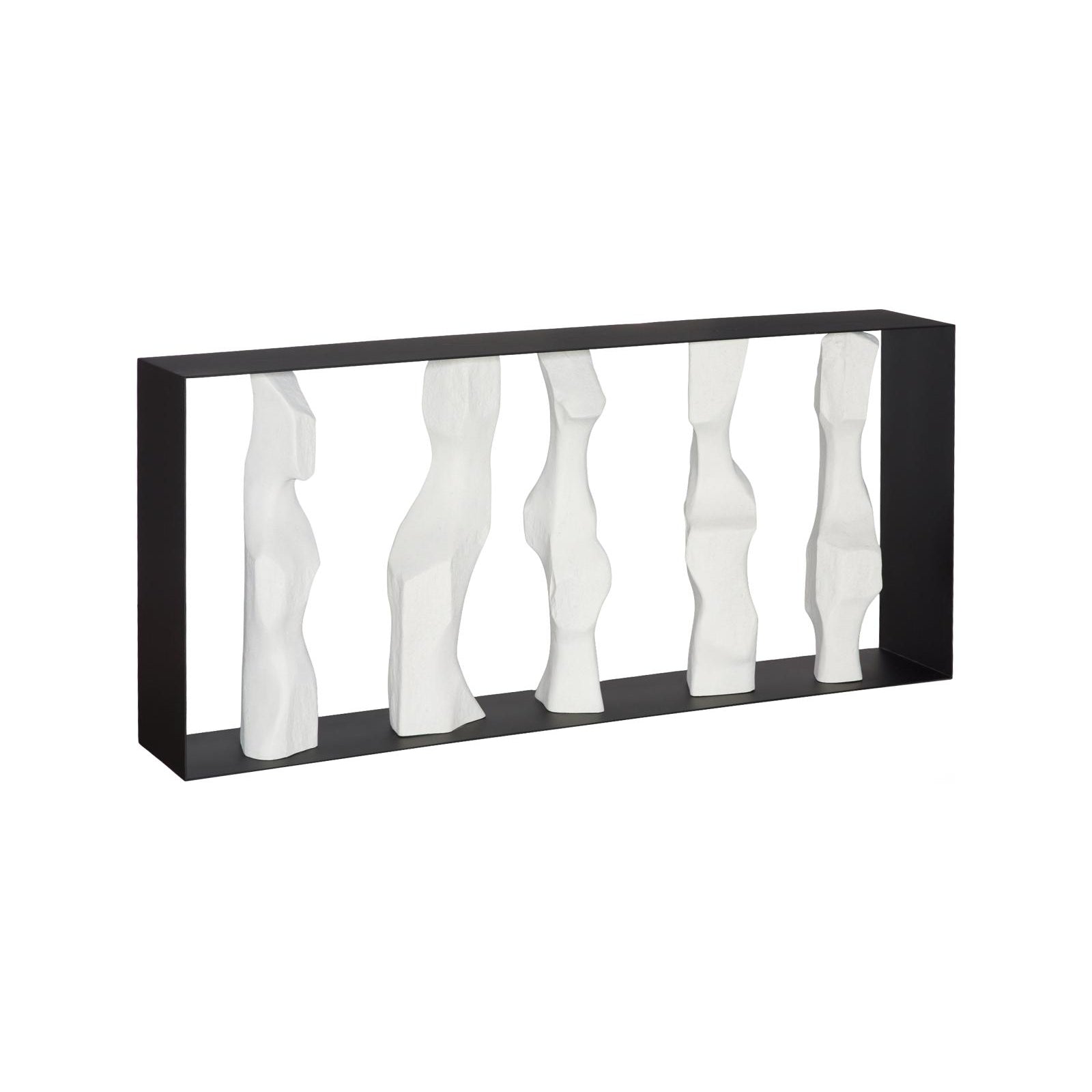 Cast Women Metal Framed Console