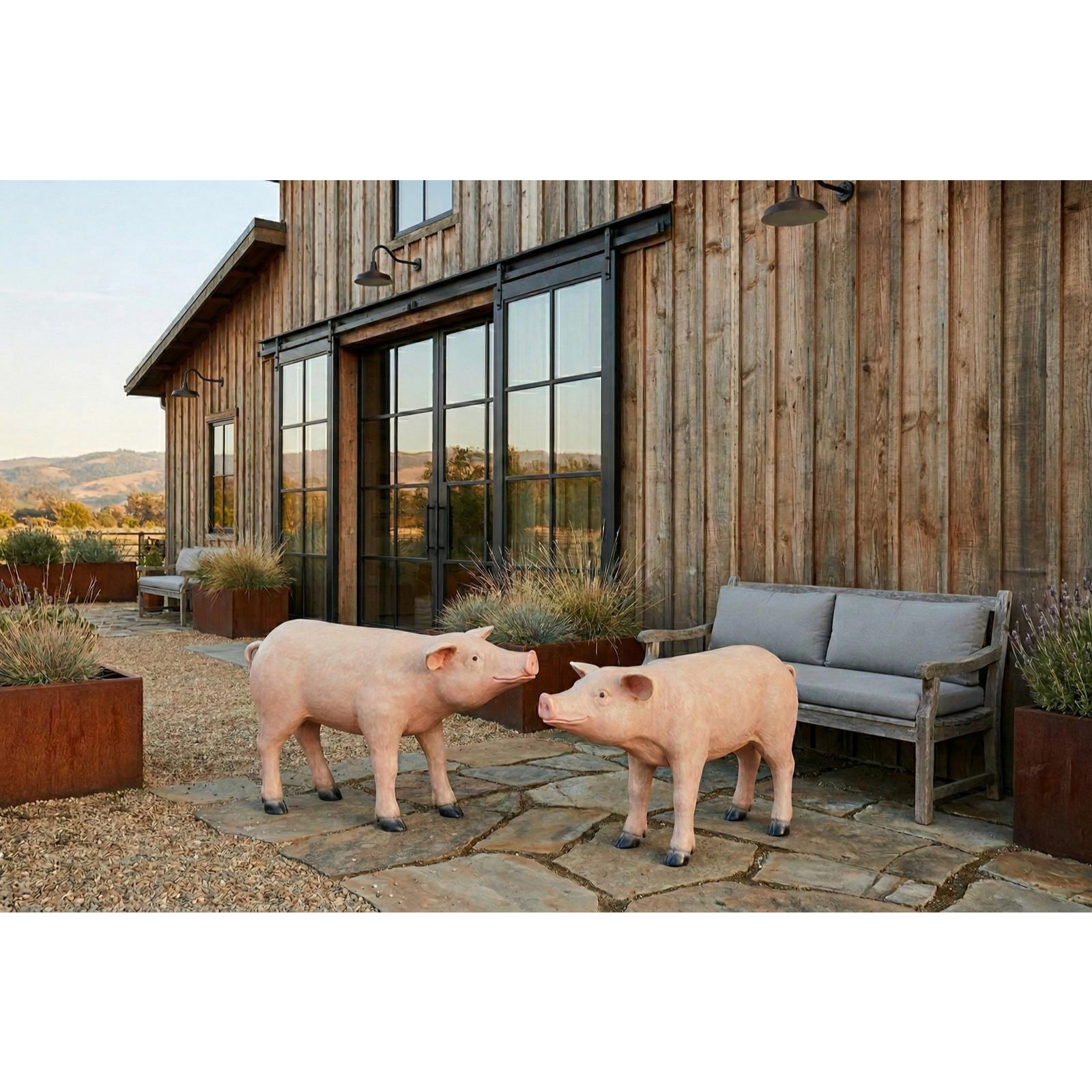 Pig Sculpture - Gel Coat