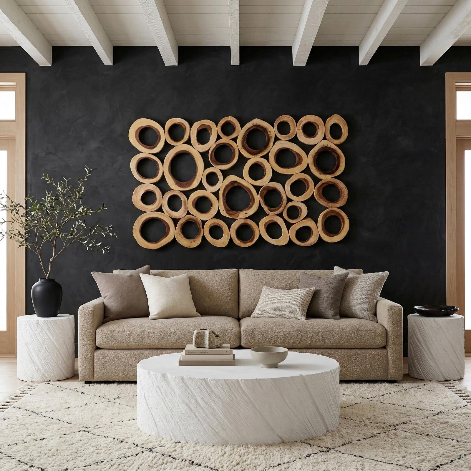 Shear Oval Coffee Table