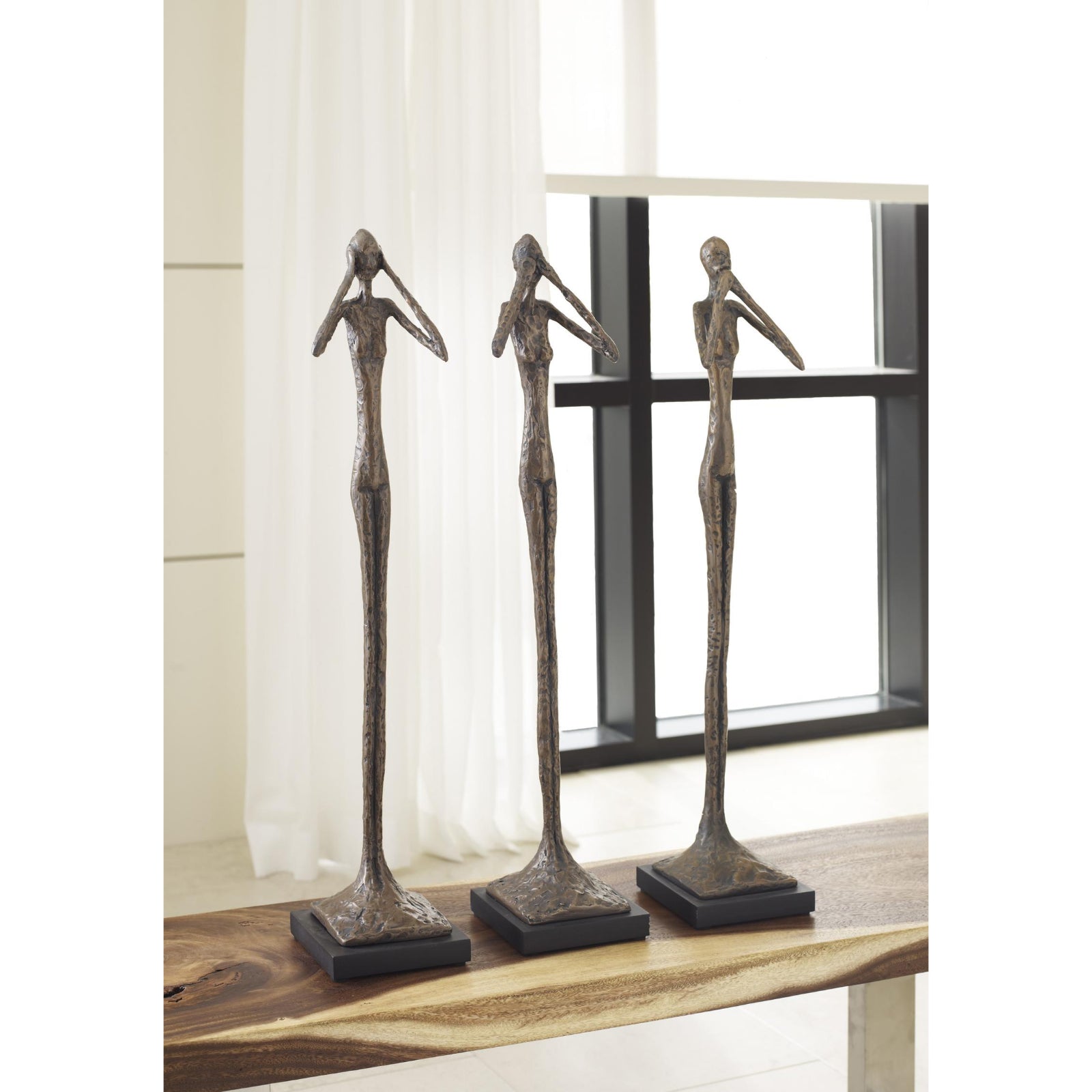 Speak No Evil Slender Sculpture