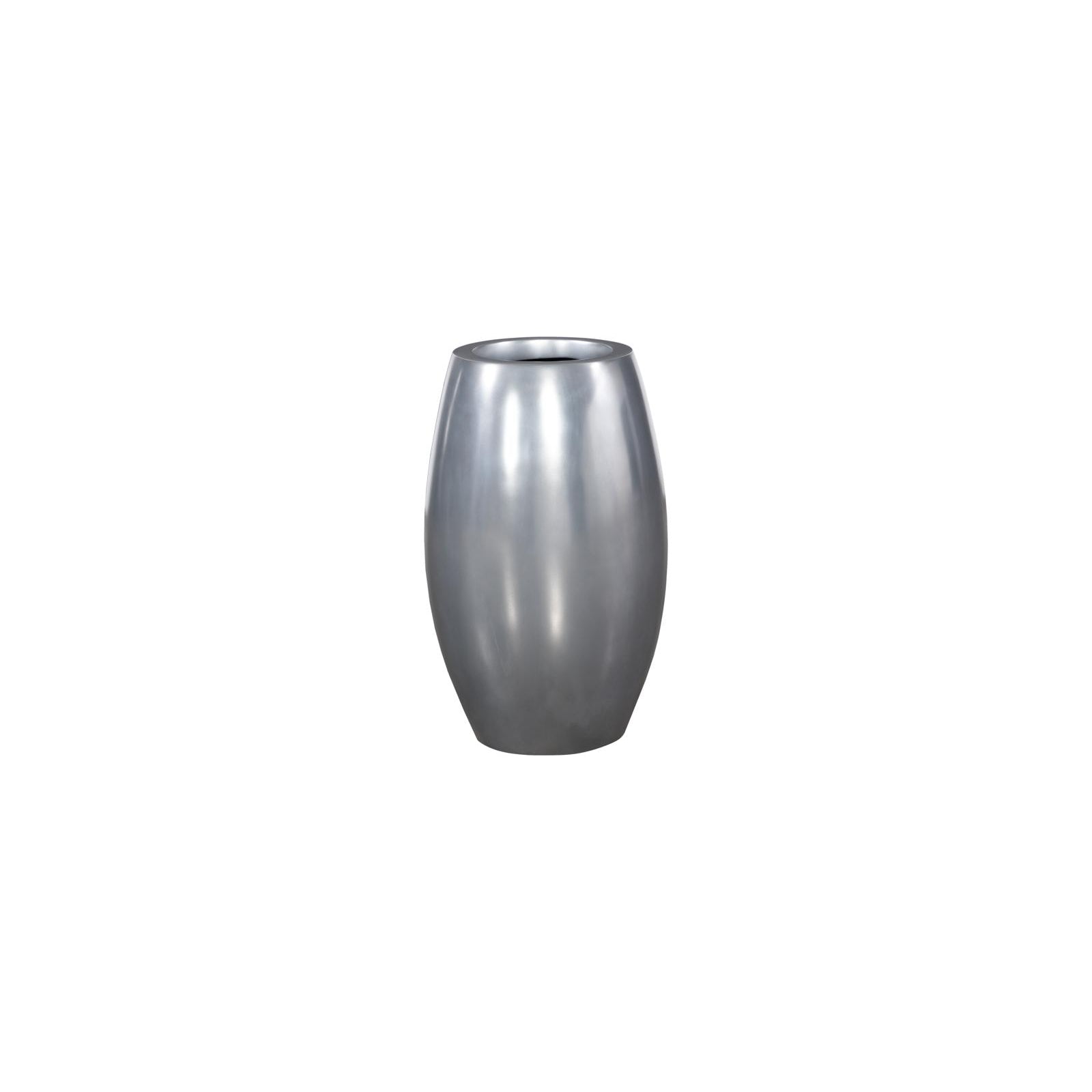 Elonga Planter - Polished Aluminum
