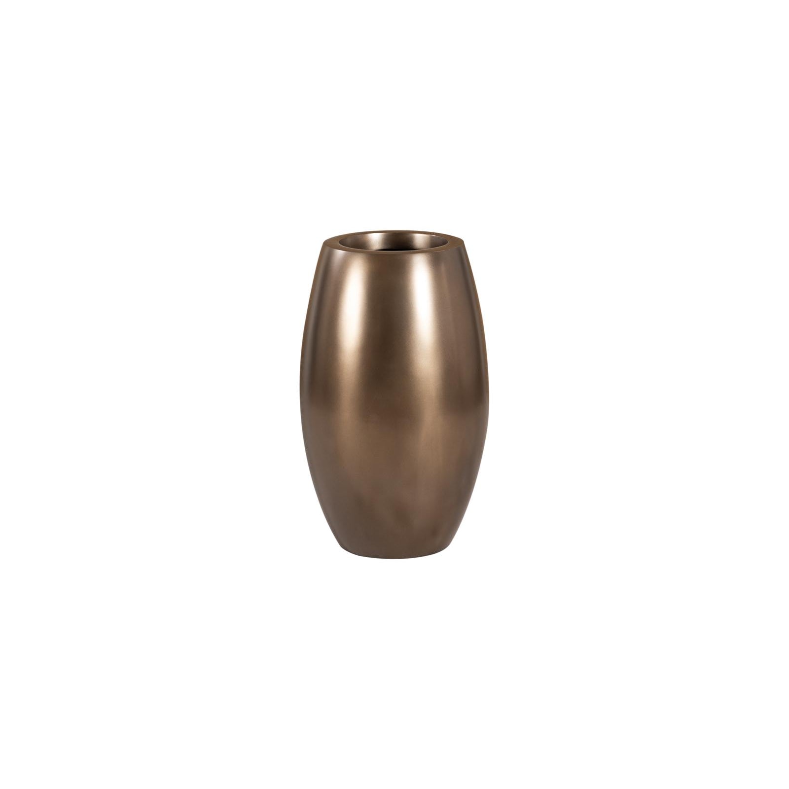 Elonga Planter - Polished Bronze