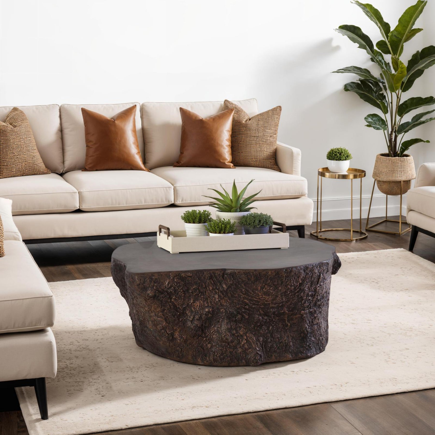 Bark Coffee Table