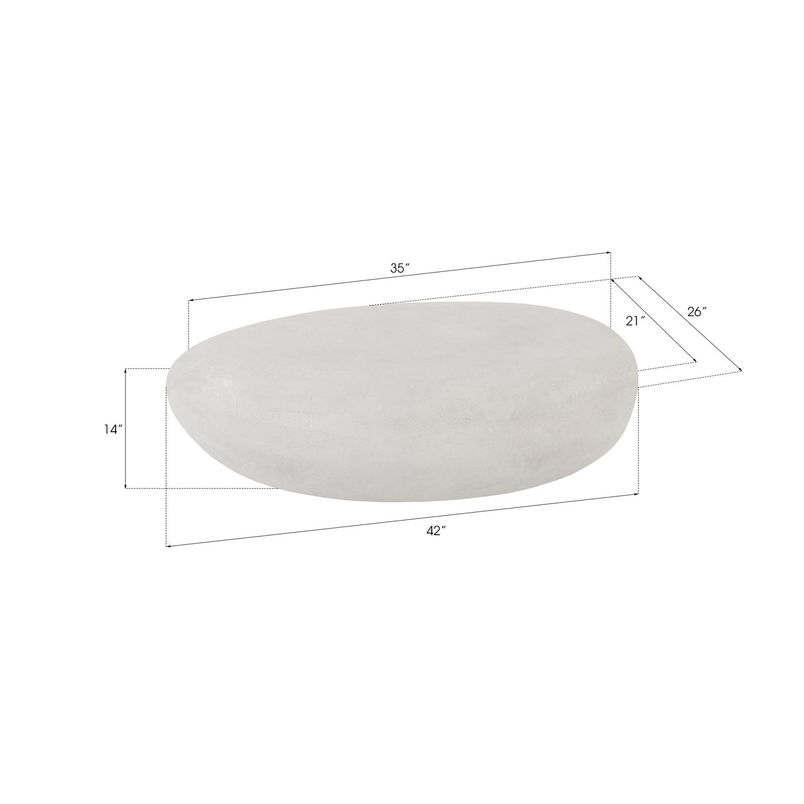River Stone Coffee Table