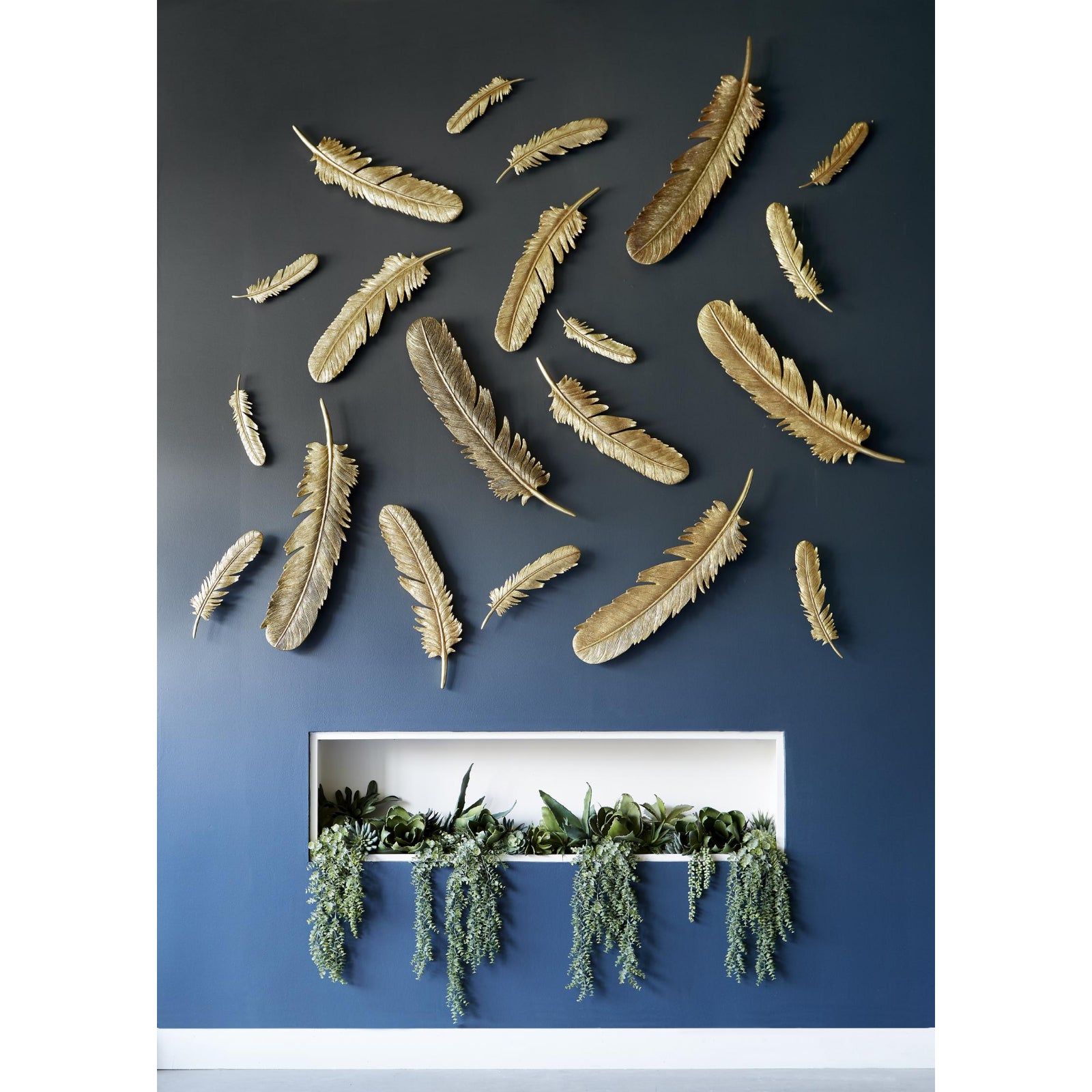Feathers Wall Art - Set of 2