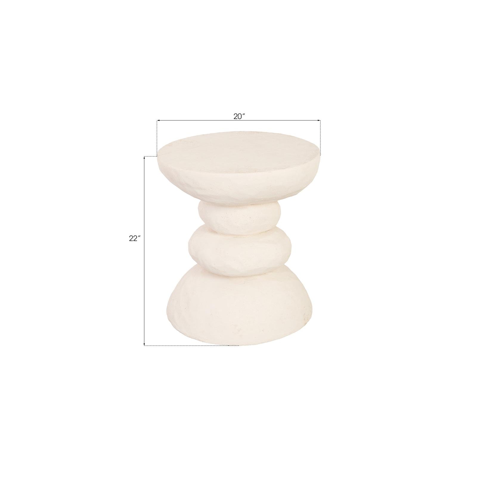 Boulder Side Table