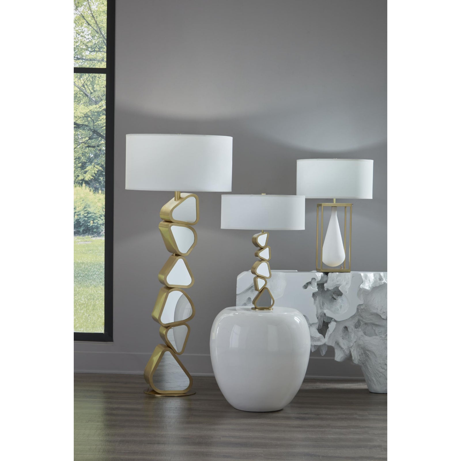 River Stone Side Table