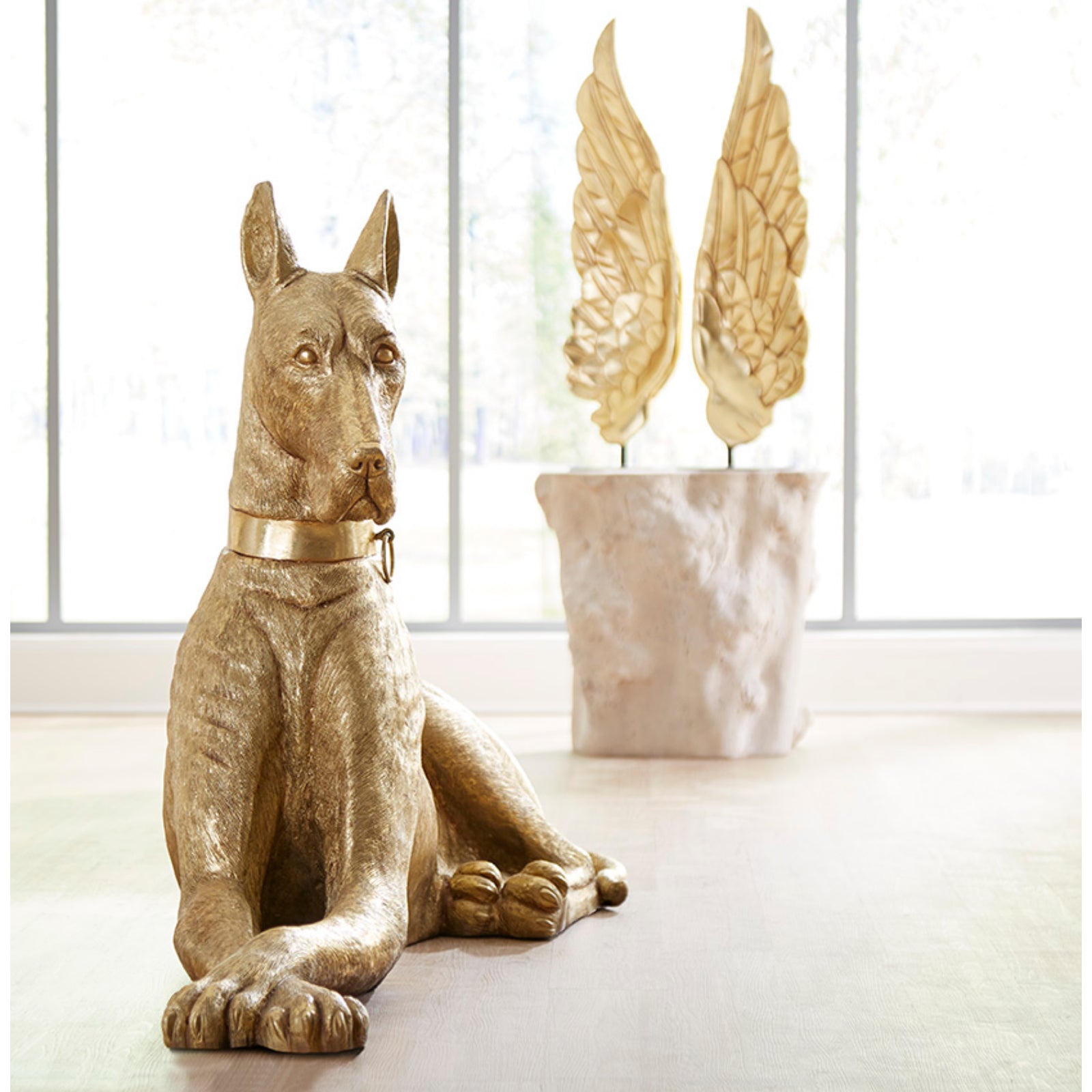Great Dane Right Sculpture