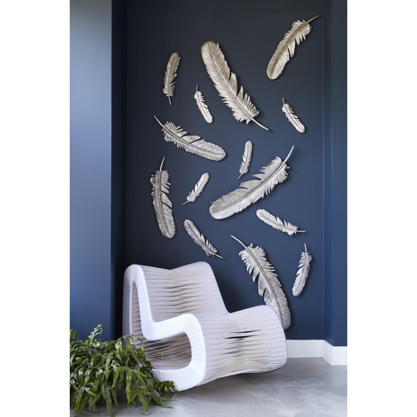 Feathers Wall Art - Set of 2