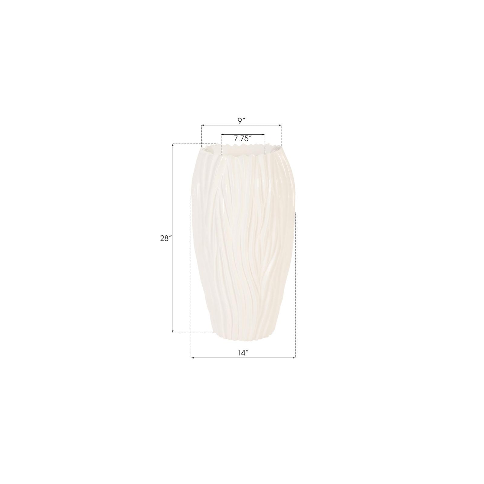 Alon Planter - Gel Coat White