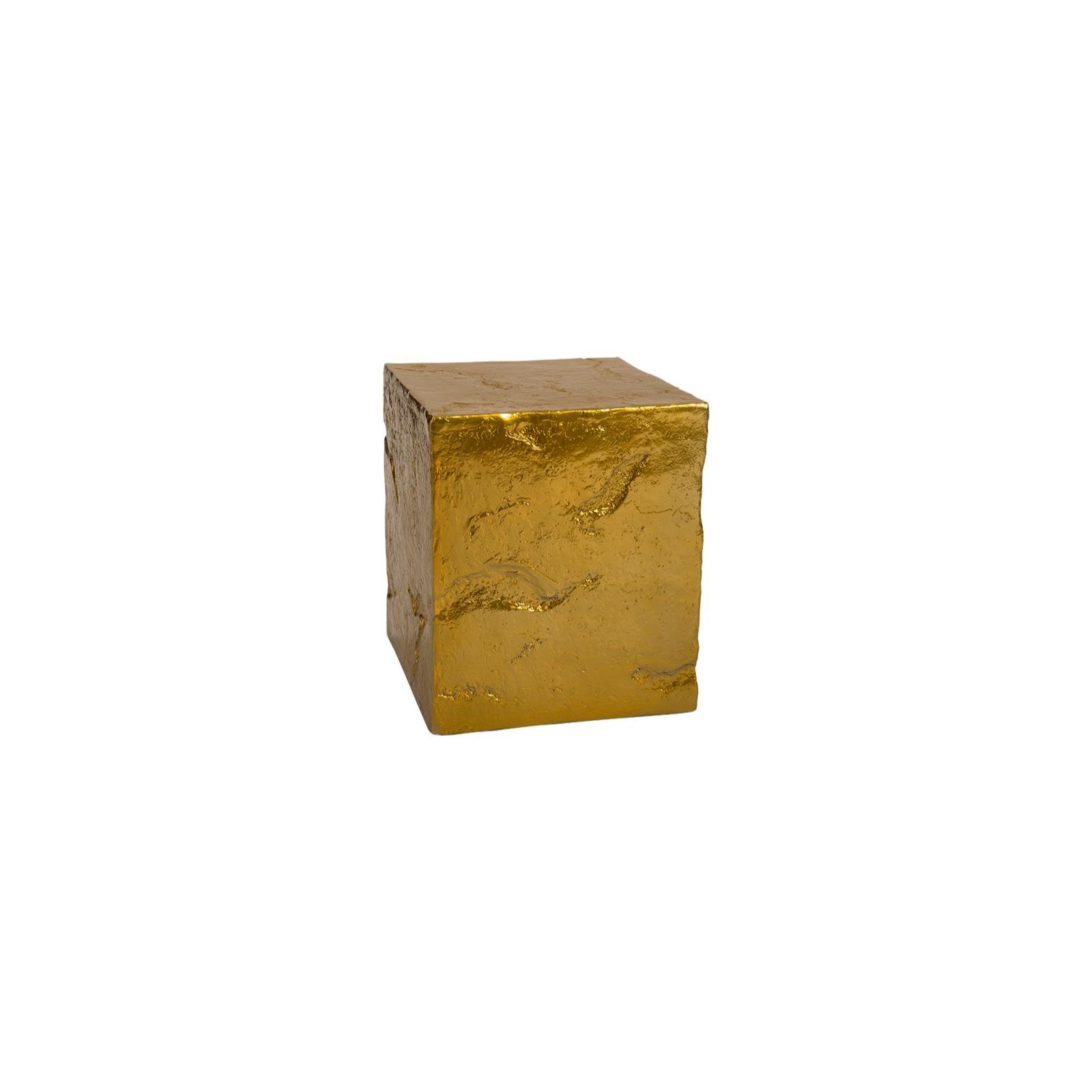 Slate Pedestal - Liquid Gold