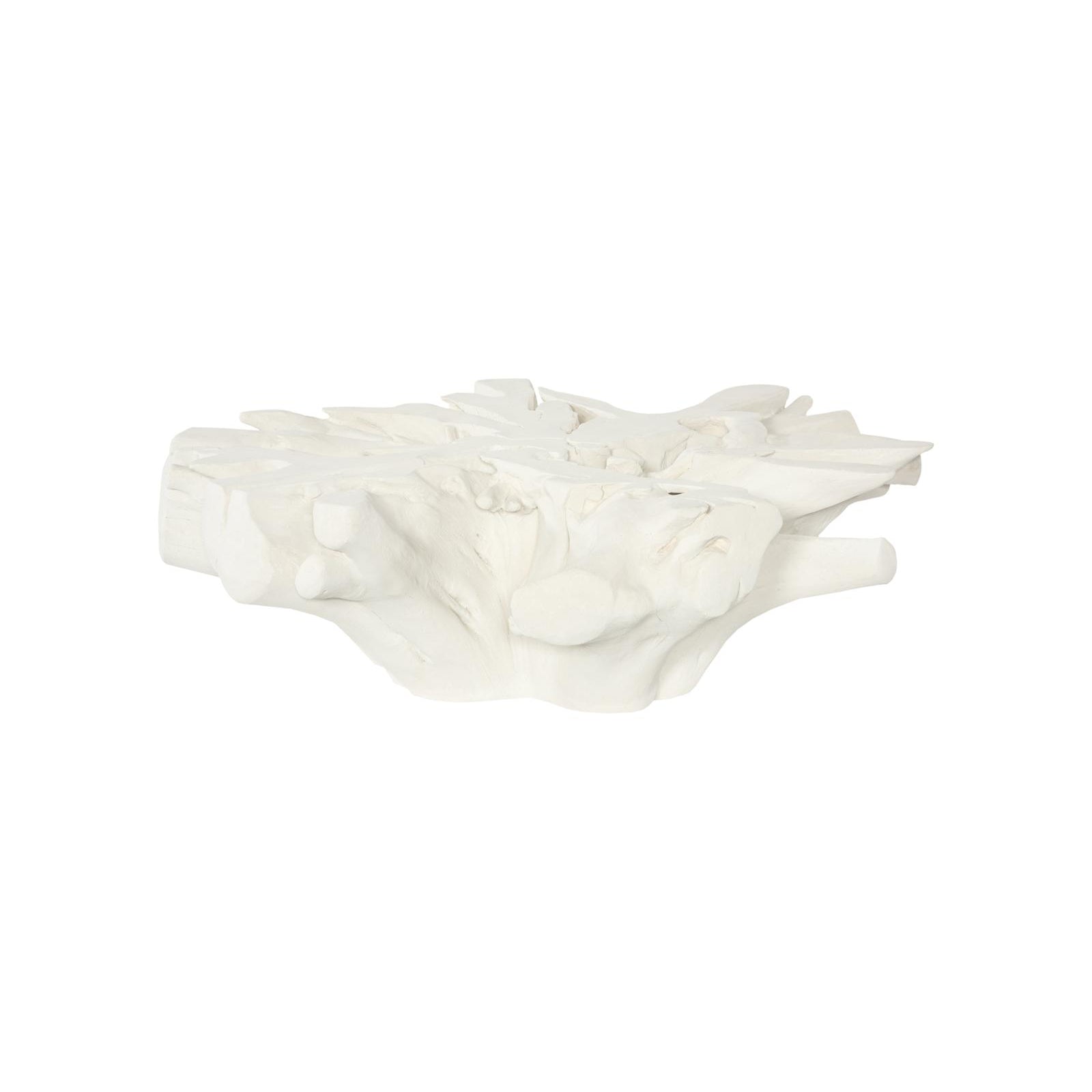 Sono Cast Root Coffee Table with Glass