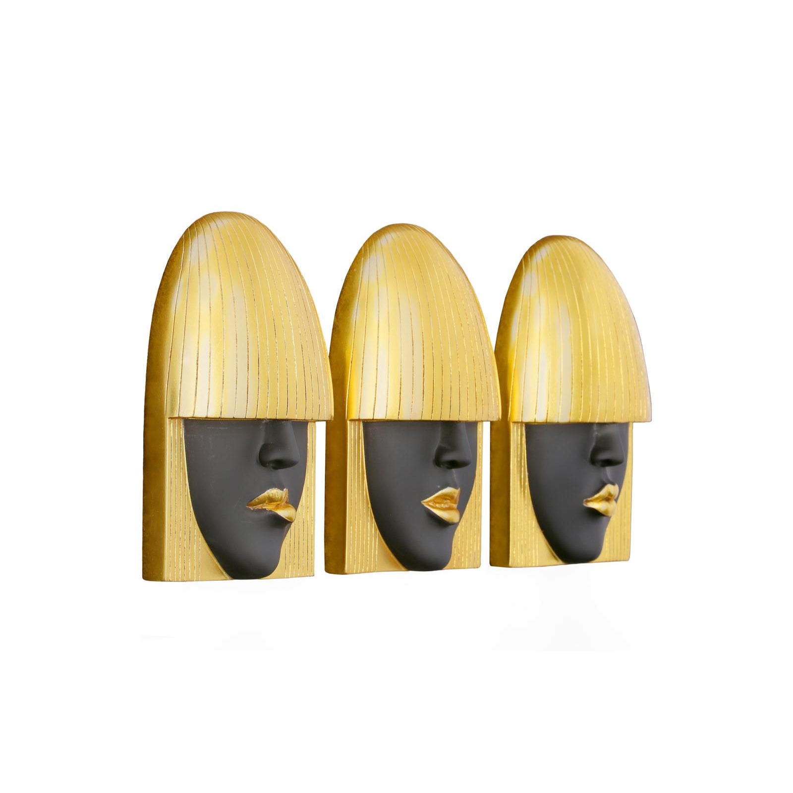 Fashion Faces Small Wall Art - Set of 3