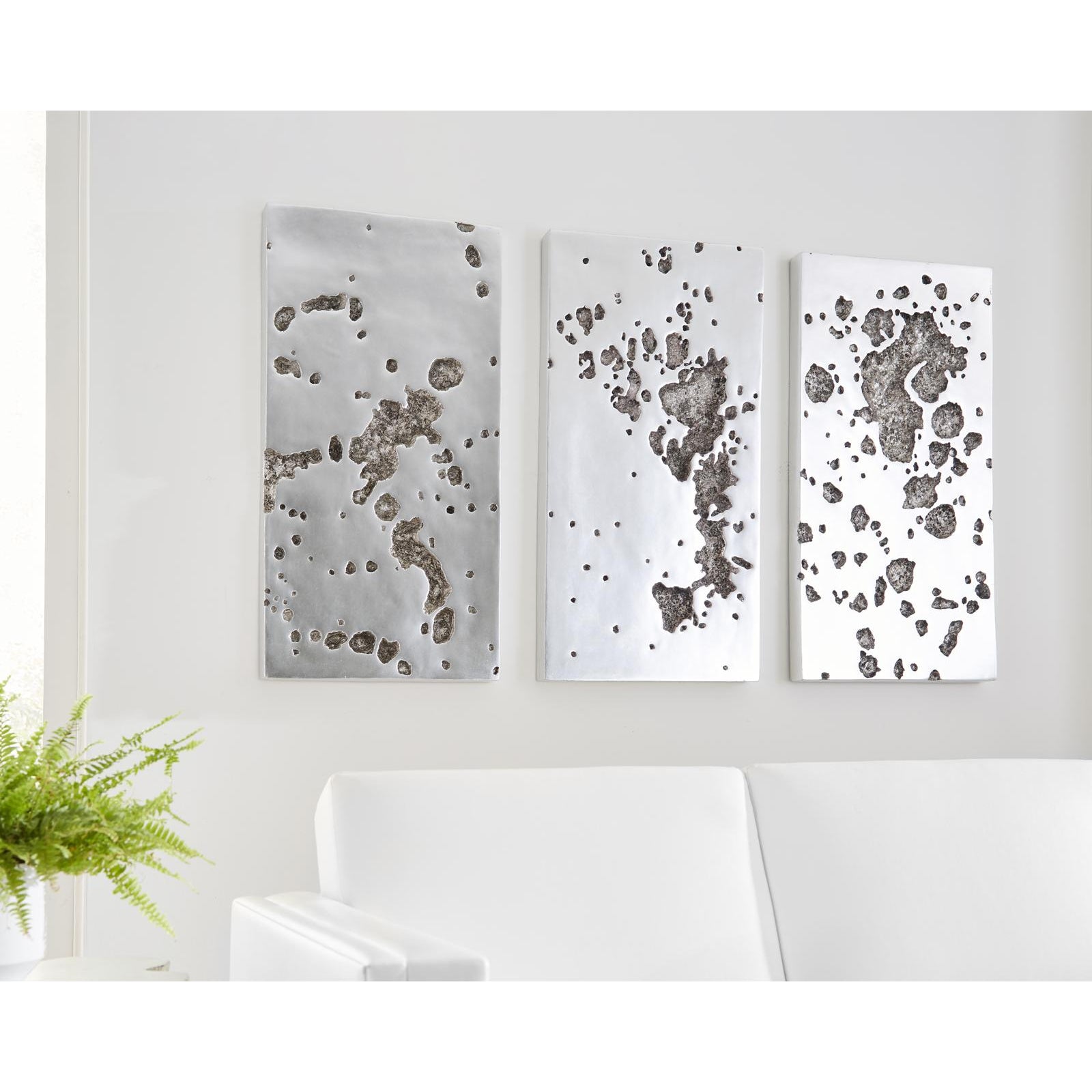 Splotch Sparse Rectangular Wall Art