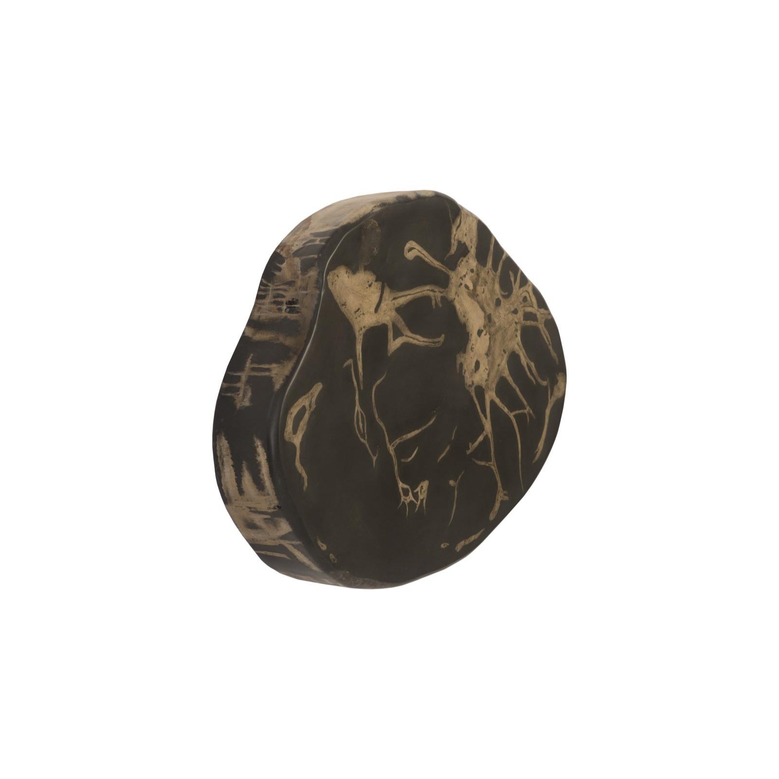 Cast Medium Brown Cast Petrified Wood Wall Tile