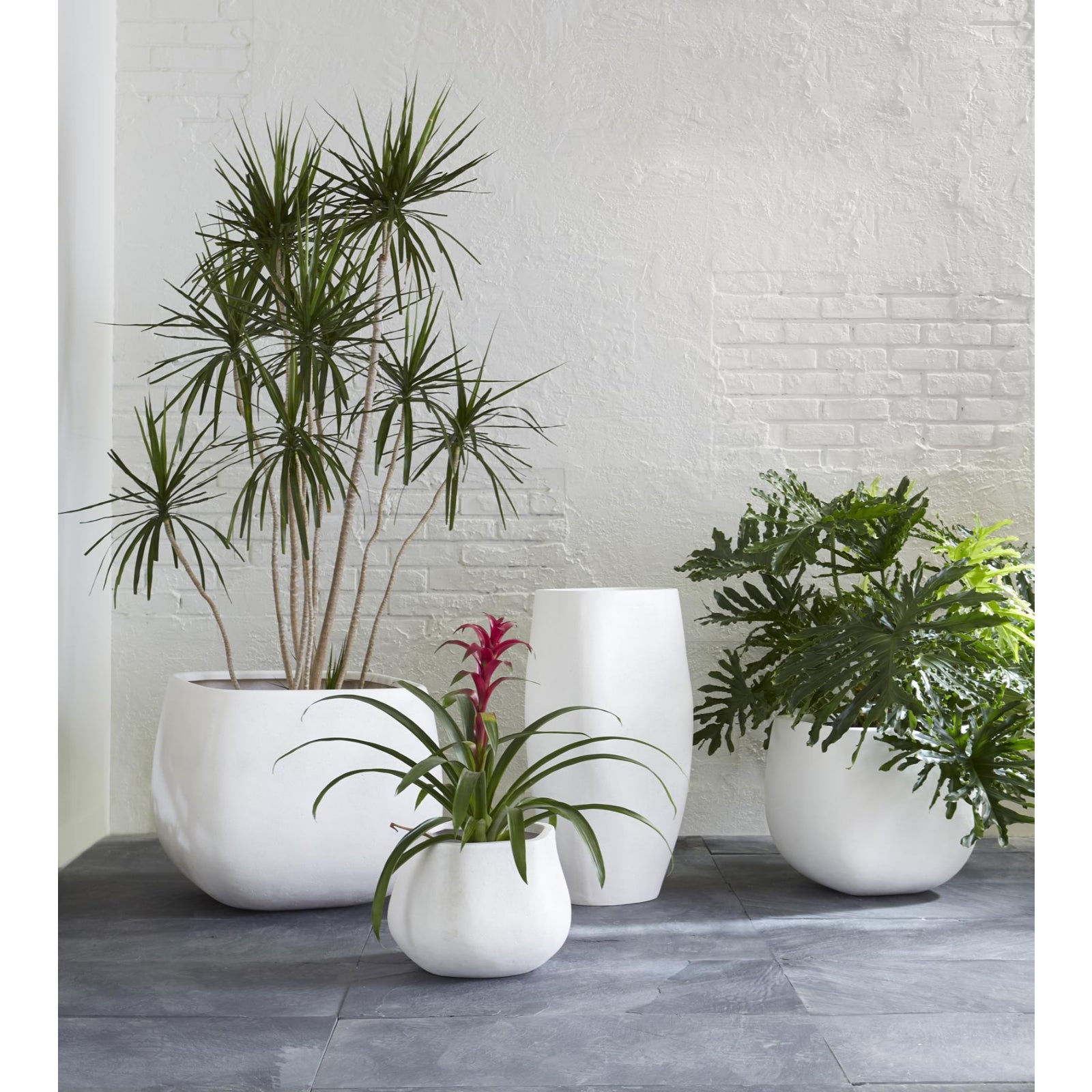 Amorphous Planter - White