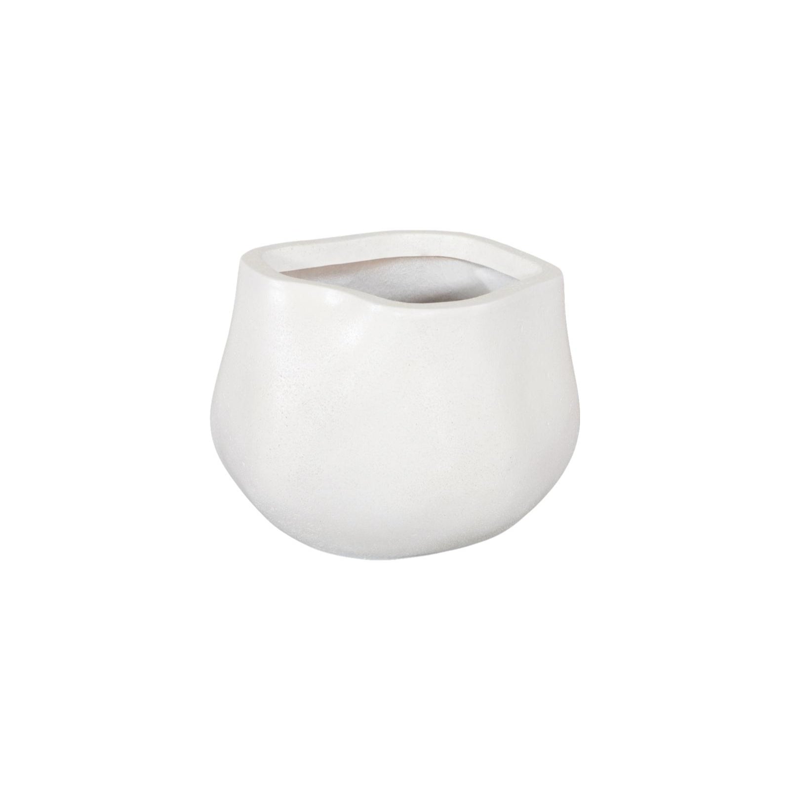 Amorphous Planter - White