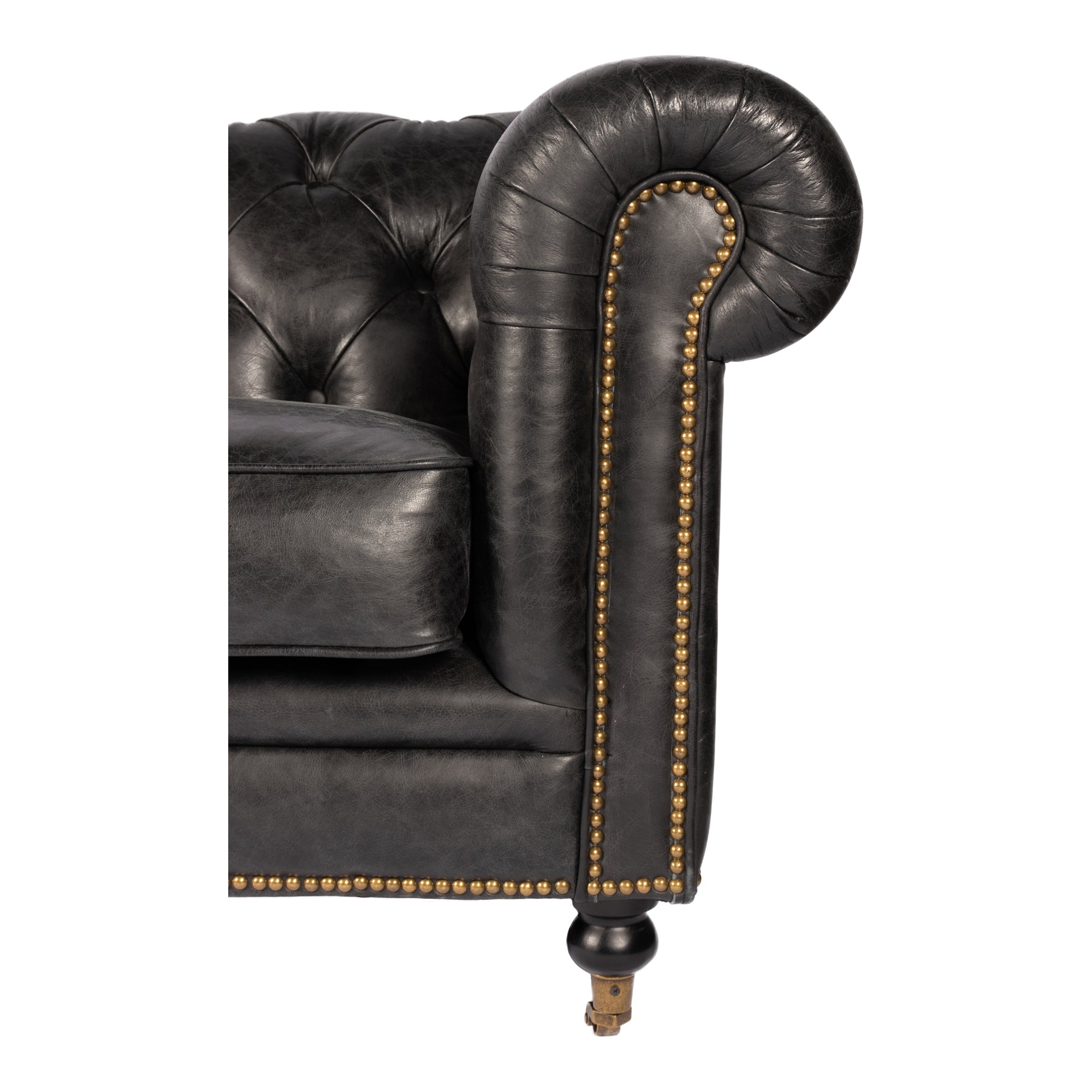 Moe's Birmingham Sofa Black Moe's Birmingham Sofa Black