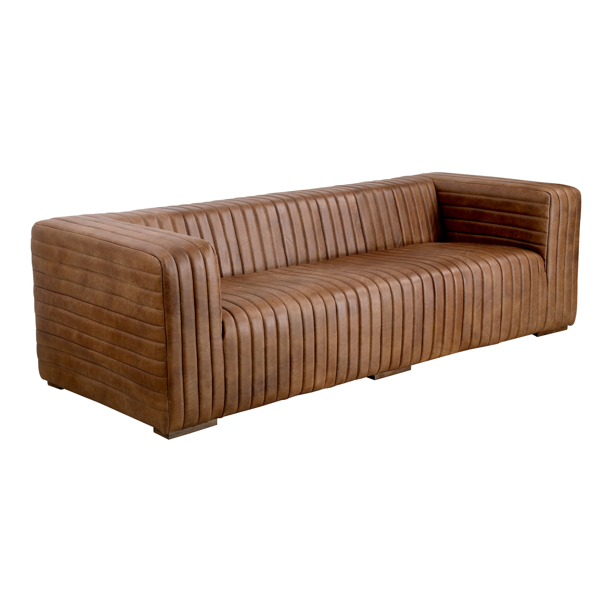 Castle Sofa Dark Brown Sofa Moe's    Four Hands, Mid Century Modern Furniture, Old Bones Furniture Company, Old Bones Co, Modern Mid Century, Designer Furniture, Furniture Sale, Warehouse Furniture Sale, Castle Sofa Dark Brown Sale, https://www.oldbonesco.com/
