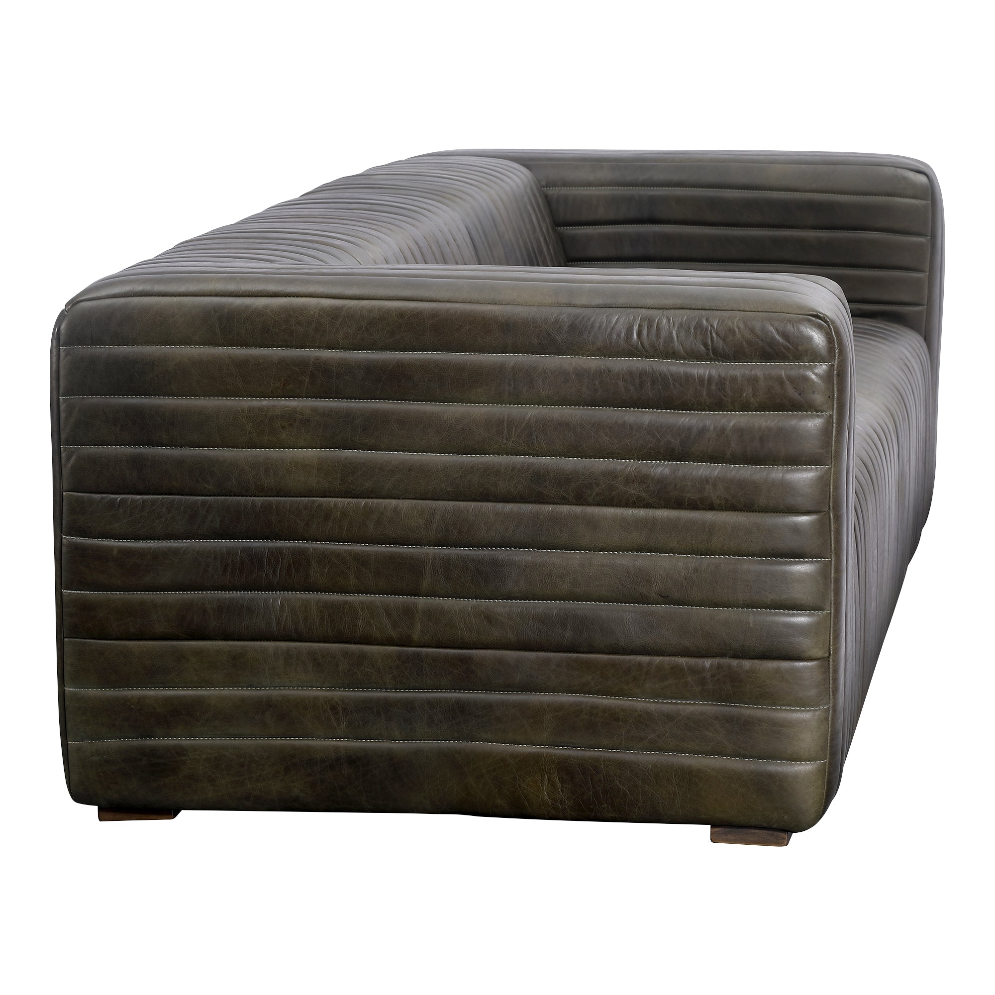 Castle Sofa Dark Brown Sofa Moe's    Four Hands, Mid Century Modern Furniture, Old Bones Furniture Company, Old Bones Co, Modern Mid Century, Designer Furniture, Furniture Sale, Warehouse Furniture Sale, Castle Sofa Dark Brown Sale, https://www.oldbonesco.com/