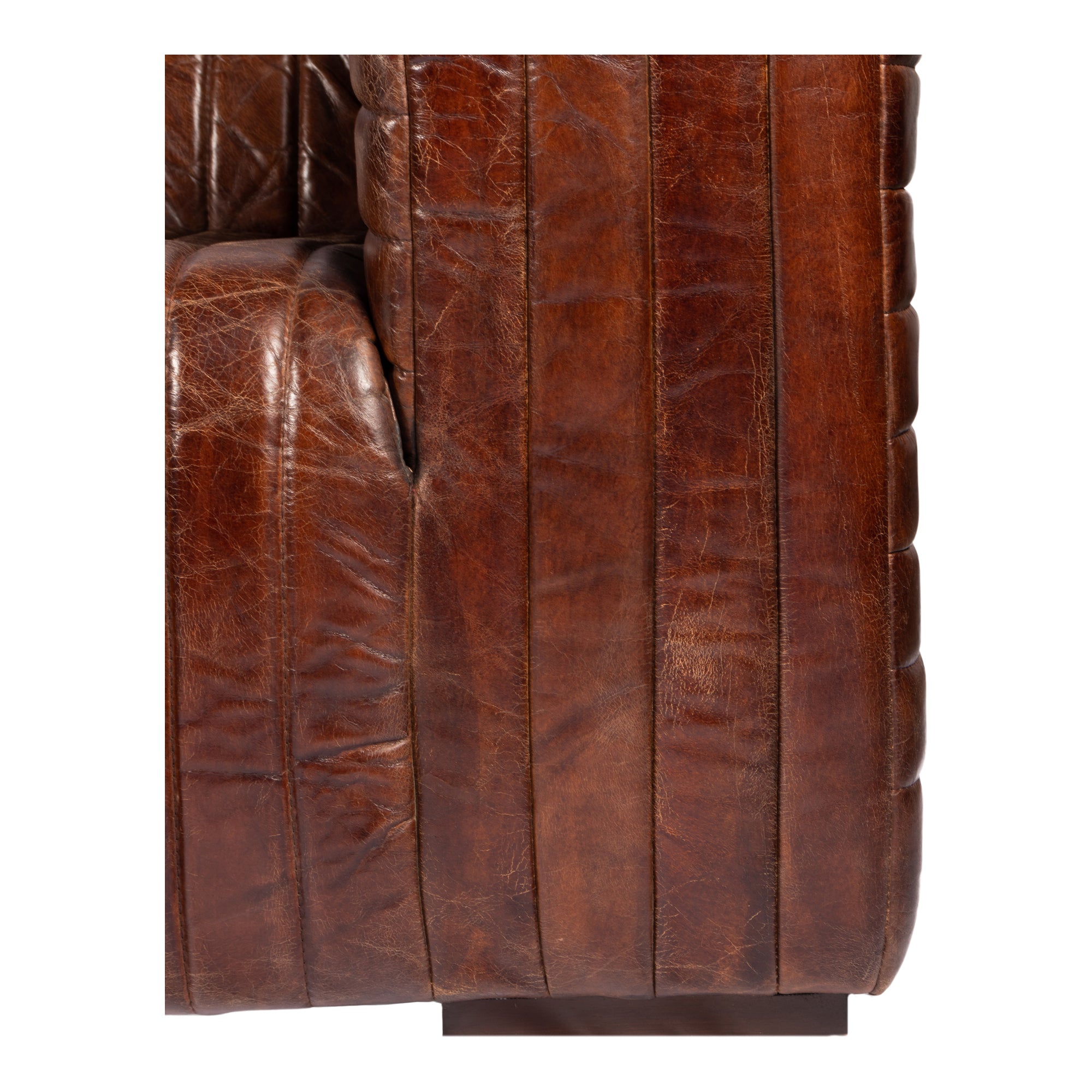 Castle Sofa Dark Brown Sofa Moe's    Four Hands, Mid Century Modern Furniture, Old Bones Furniture Company, Old Bones Co, Modern Mid Century, Designer Furniture, Furniture Sale, Warehouse Furniture Sale, Castle Sofa Dark Brown Sale, https://www.oldbonesco.com/