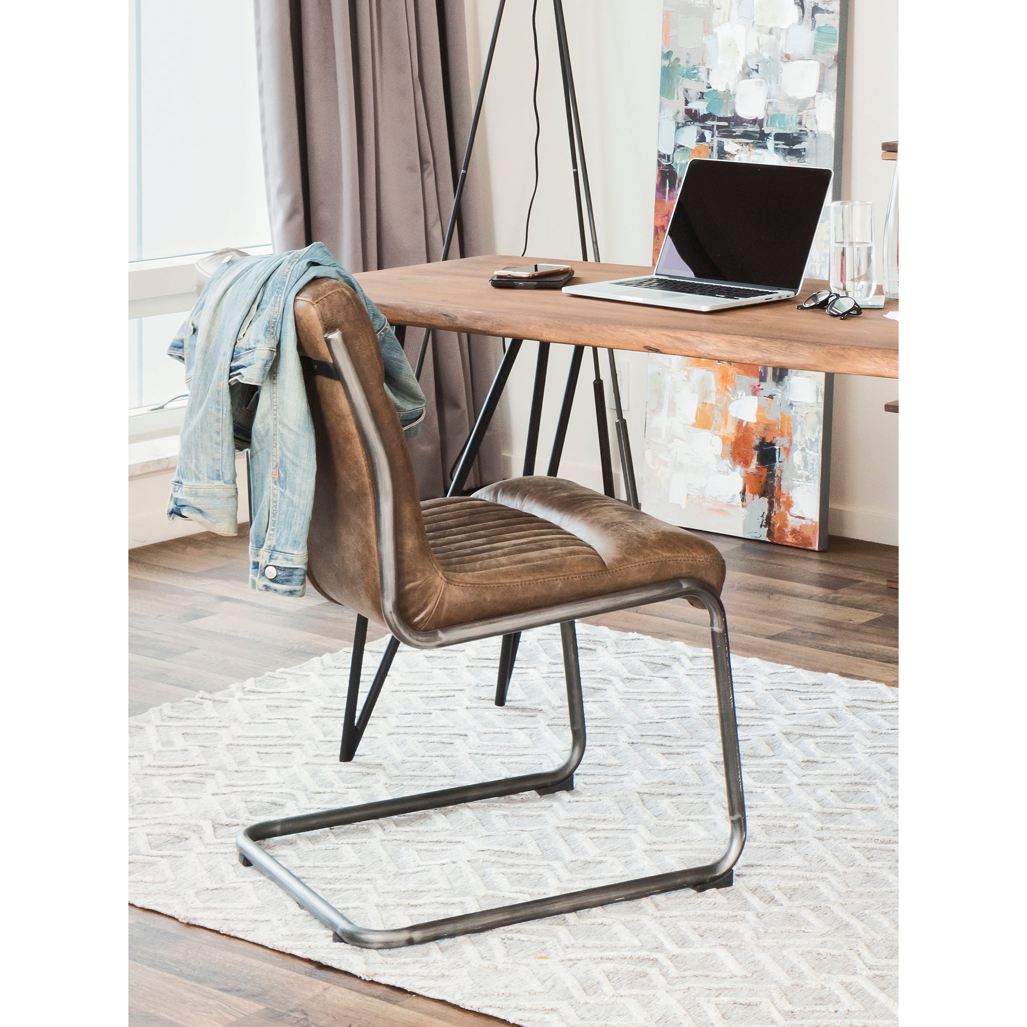 Ansel Dining Chair - Set of Two Dining Chairs Moe's    Four Hands, Mid Century Modern Furniture, Old Bones Furniture Company, Old Bones Co, Modern Mid Century, Designer Furniture, Furniture Sale, Warehouse Furniture Sale, Ansel Dining Chair - Set of Two Sale, https://www.oldbonesco.com/