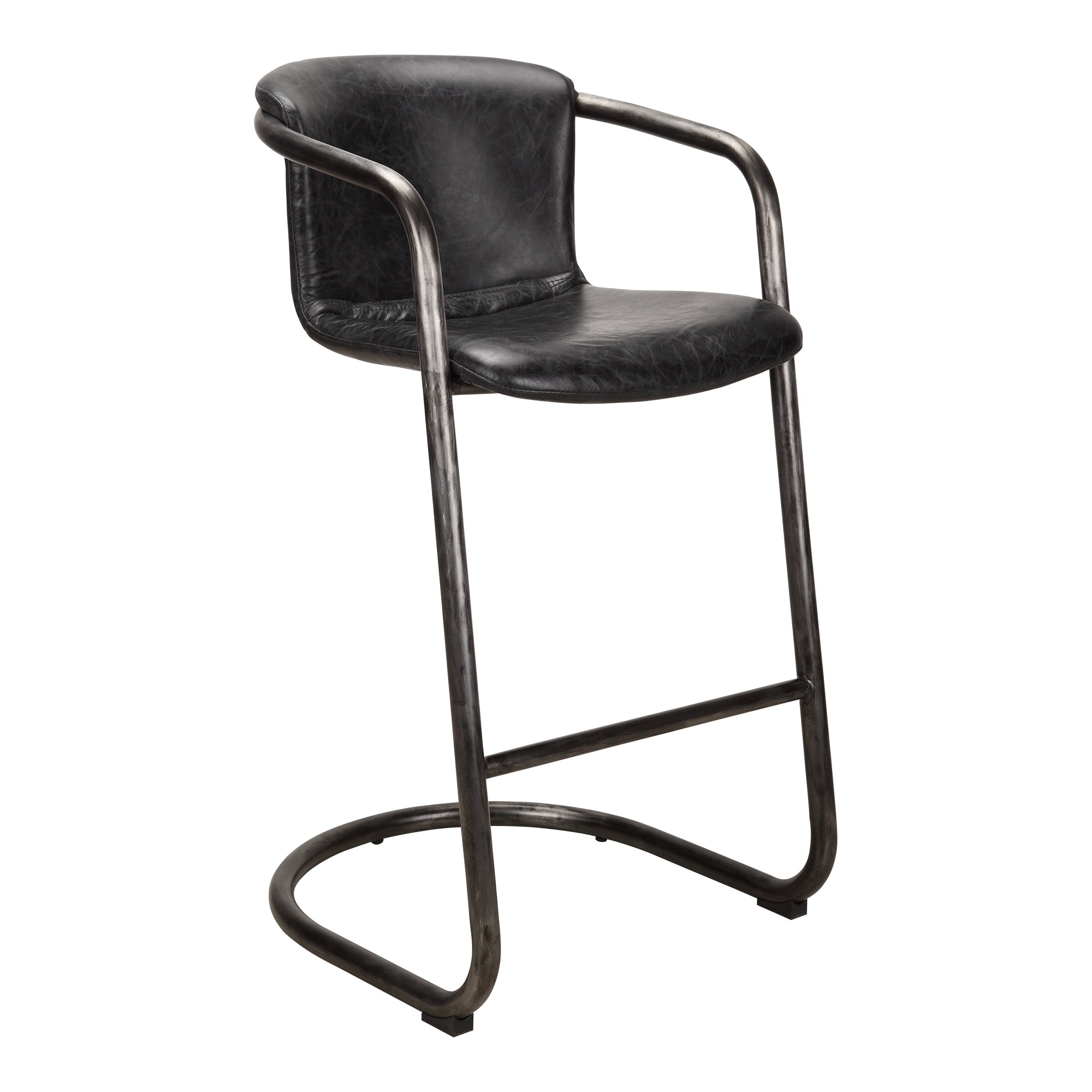 Freeman Barstool - Set of Two Barstools Moe's    Four Hands, Mid Century Modern Furniture, Old Bones Furniture Company, Old Bones Co, Modern Mid Century, Designer Furniture, Furniture Sale, Warehouse Furniture Sale, Freeman Barstool - Set of Two Sale, https://www.oldbonesco.com/