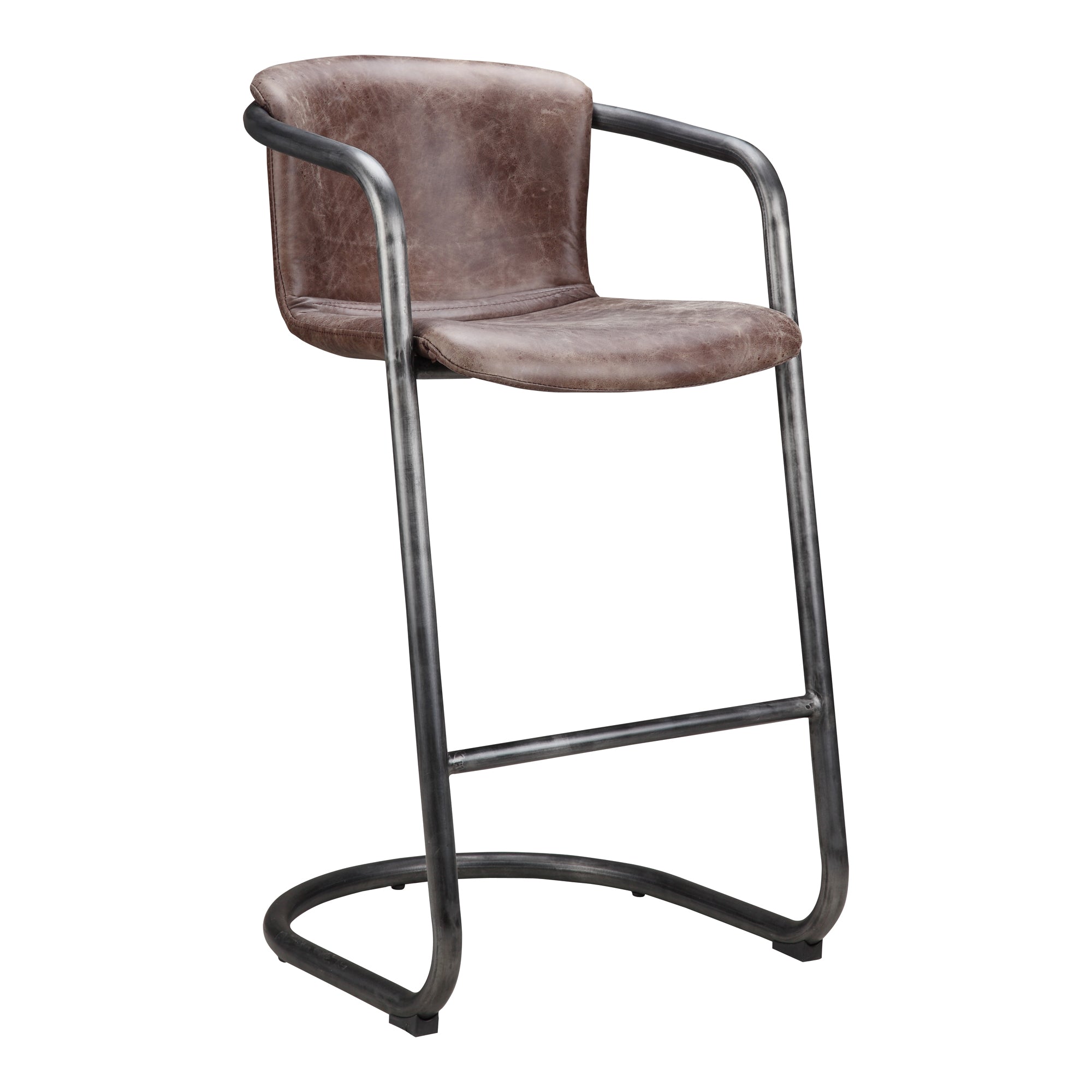 Freeman Barstool - Set of Two Barstools Moe's    Four Hands, Mid Century Modern Furniture, Old Bones Furniture Company, Old Bones Co, Modern Mid Century, Designer Furniture, Furniture Sale, Warehouse Furniture Sale, Freeman Barstool - Set of Two Sale, https://www.oldbonesco.com/