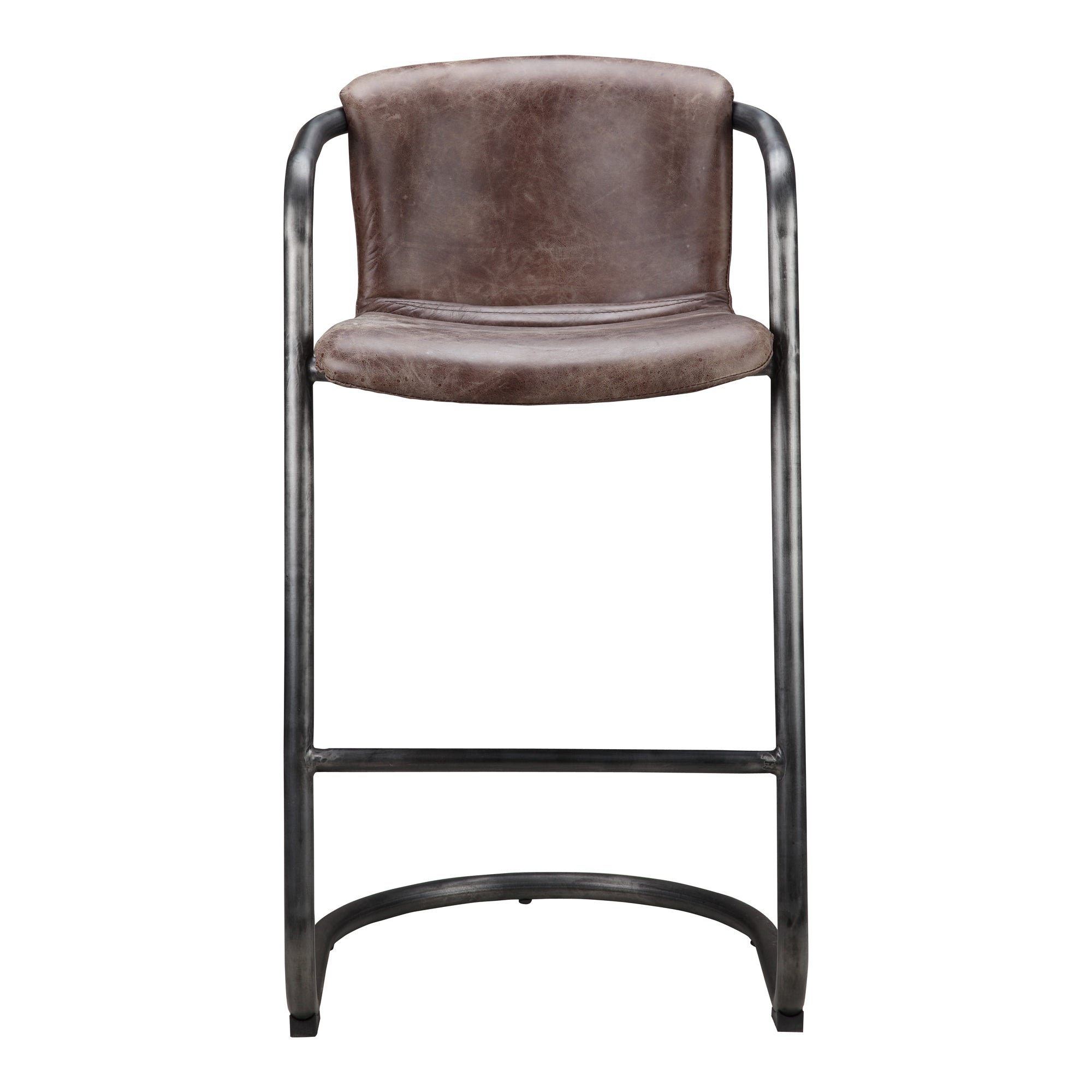 Moe's Freeman Barstool Antique Black-M2 Moe's Freeman Barstool Antique Black-M2