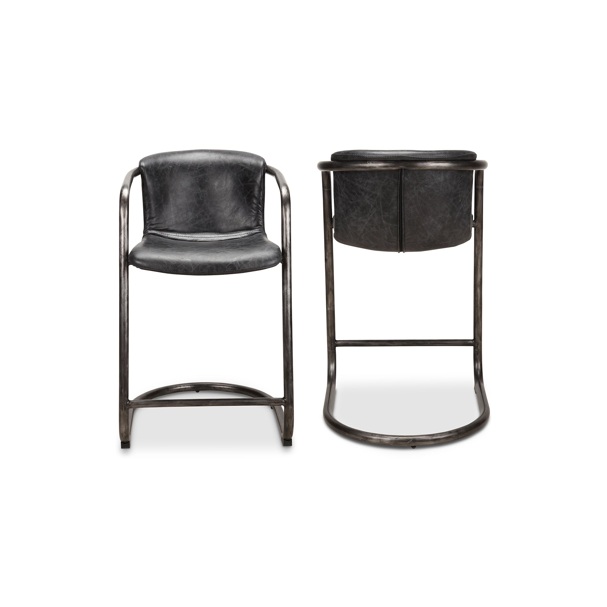 Freeman Counter Stool  - Set of Two Counter Stools Moe's    Four Hands, Mid Century Modern Furniture, Old Bones Furniture Company, Old Bones Co, Modern Mid Century, Designer Furniture, Furniture Sale, Warehouse Furniture Sale, Freeman Counter Stool  - Set of Two Sale, https://www.oldbonesco.com/