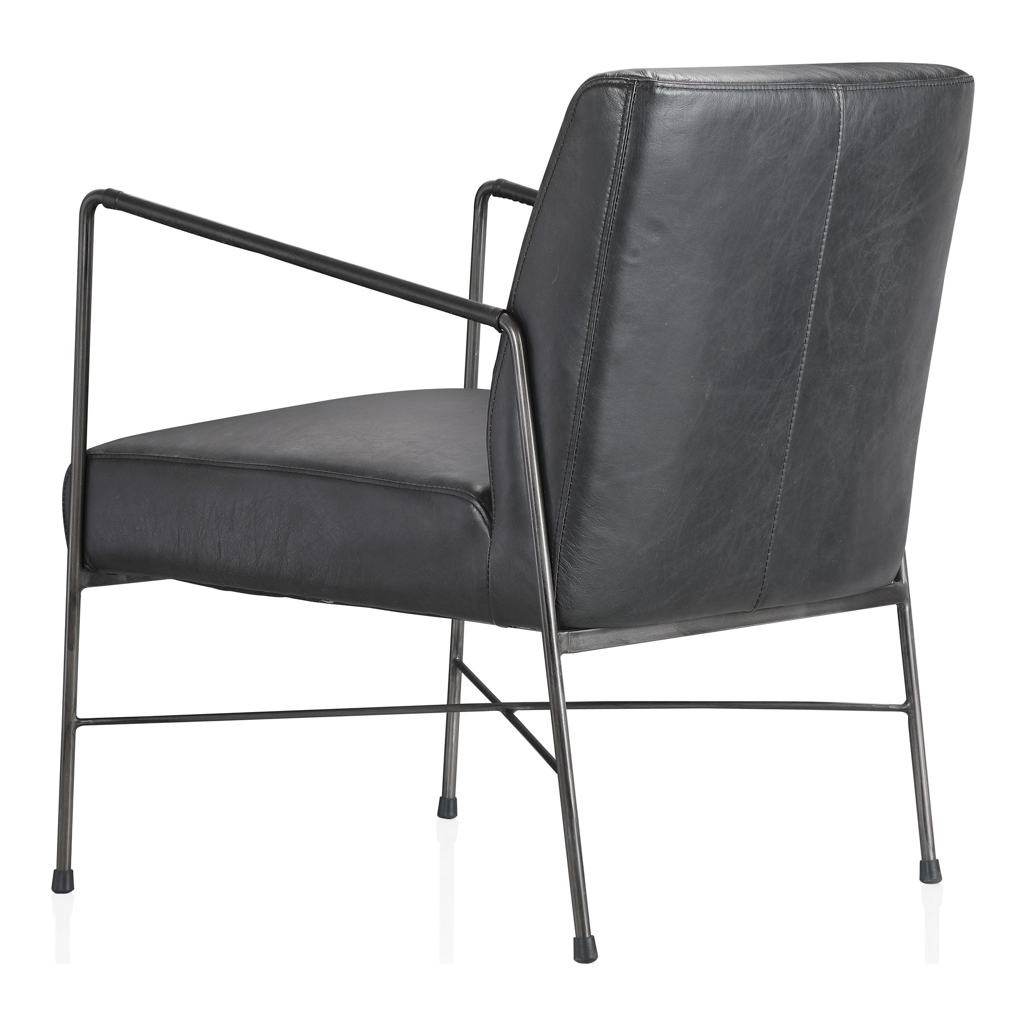 Dagwood Leather Armchair Occasional Chairs Moe's    Four Hands, Mid Century Modern Furniture, Old Bones Furniture Company, Old Bones Co, Modern Mid Century, Designer Furniture, Furniture Sale, Warehouse Furniture Sale, Dagwood Leather Armchair Sale, https://www.oldbonesco.com/