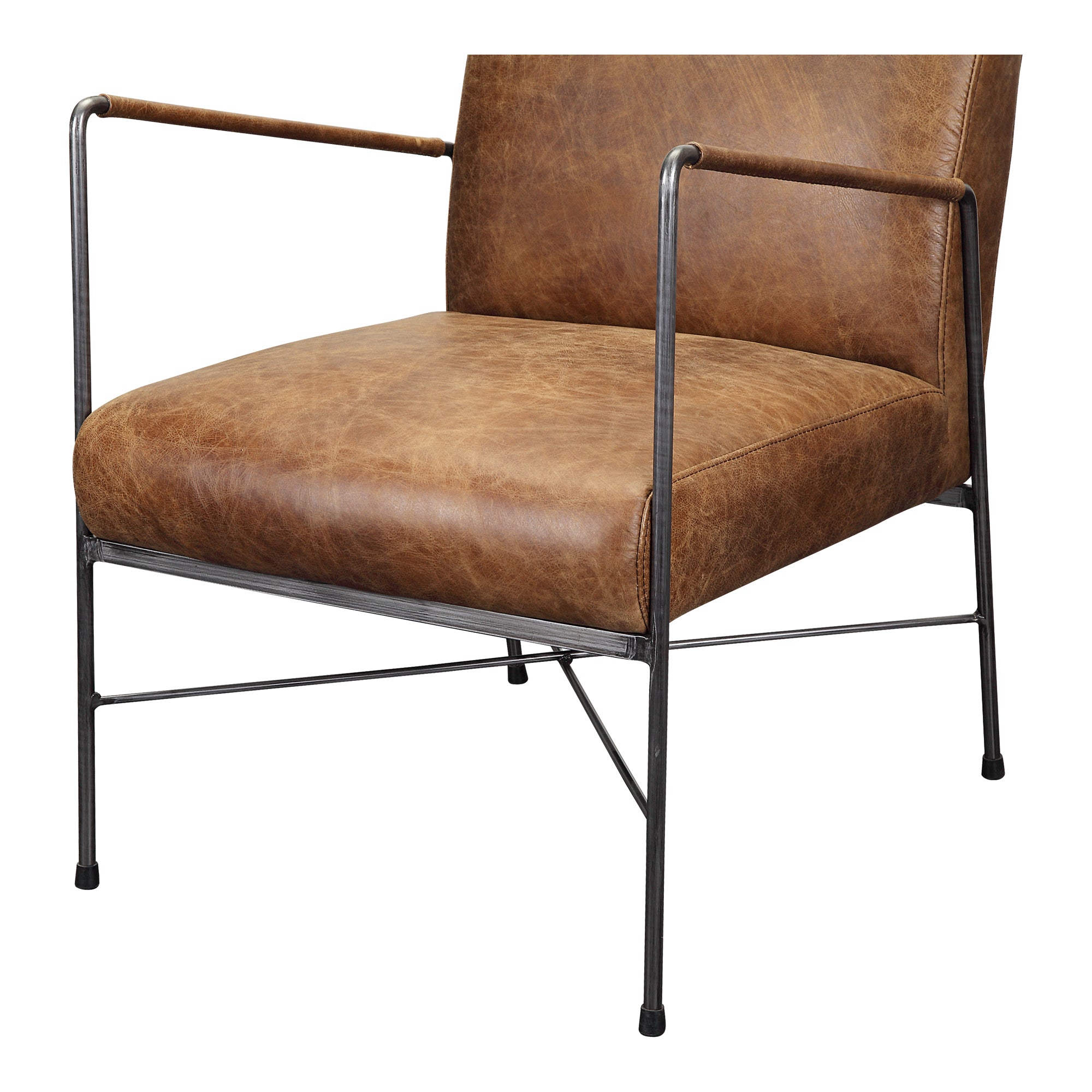 Dagwood Leather Armchair Occasional Chairs Moe's    Four Hands, Mid Century Modern Furniture, Old Bones Furniture Company, Old Bones Co, Modern Mid Century, Designer Furniture, Furniture Sale, Warehouse Furniture Sale, Dagwood Leather Armchair Sale, https://www.oldbonesco.com/