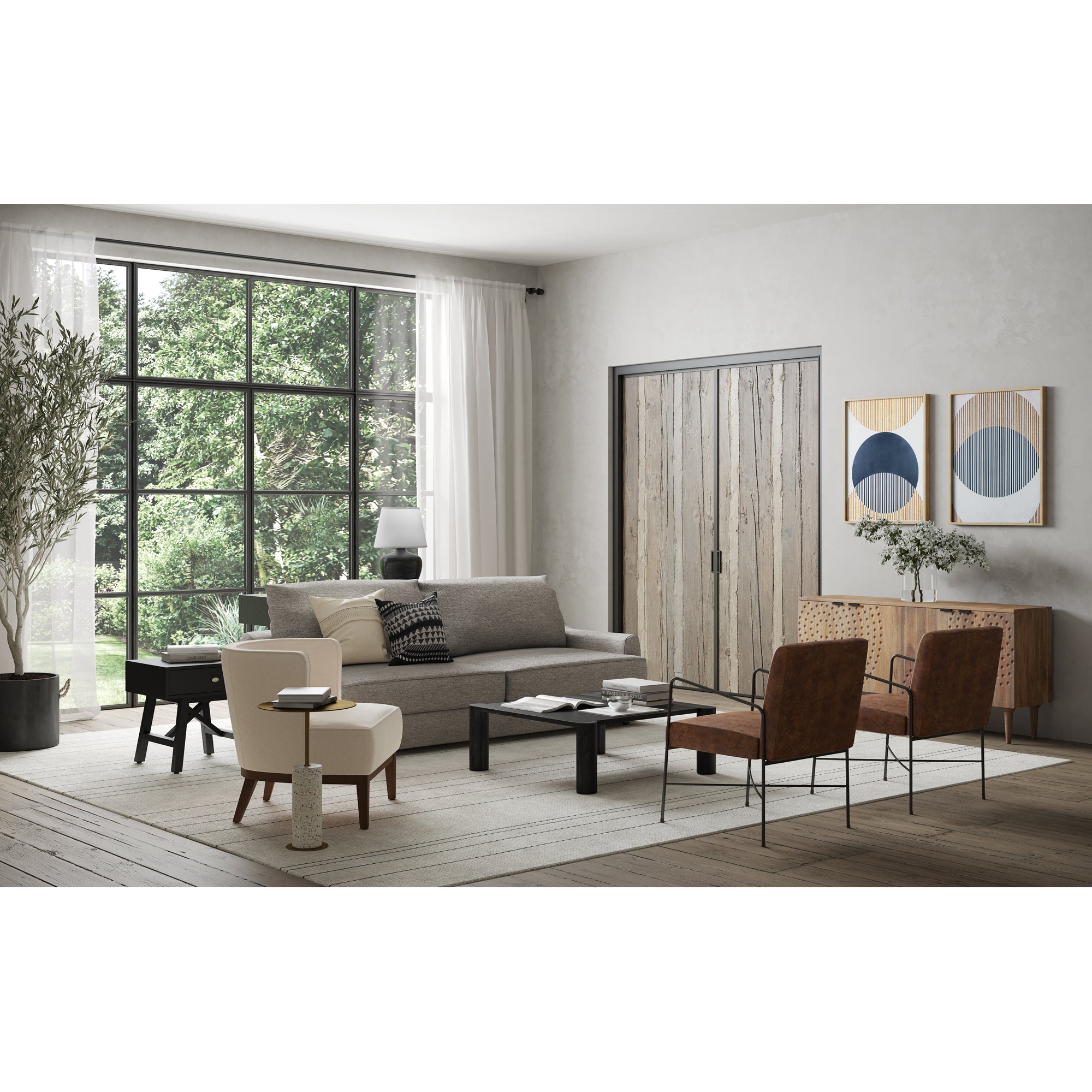 Dagwood Leather Armchair Occasional Chairs Moe's    Four Hands, Mid Century Modern Furniture, Old Bones Furniture Company, Old Bones Co, Modern Mid Century, Designer Furniture, Furniture Sale, Warehouse Furniture Sale, Dagwood Leather Armchair Sale, https://www.oldbonesco.com/