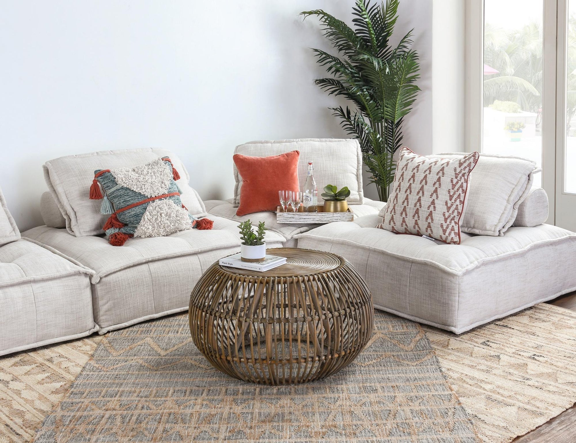 Bexley 30.5" Round Coffee Table - Natural