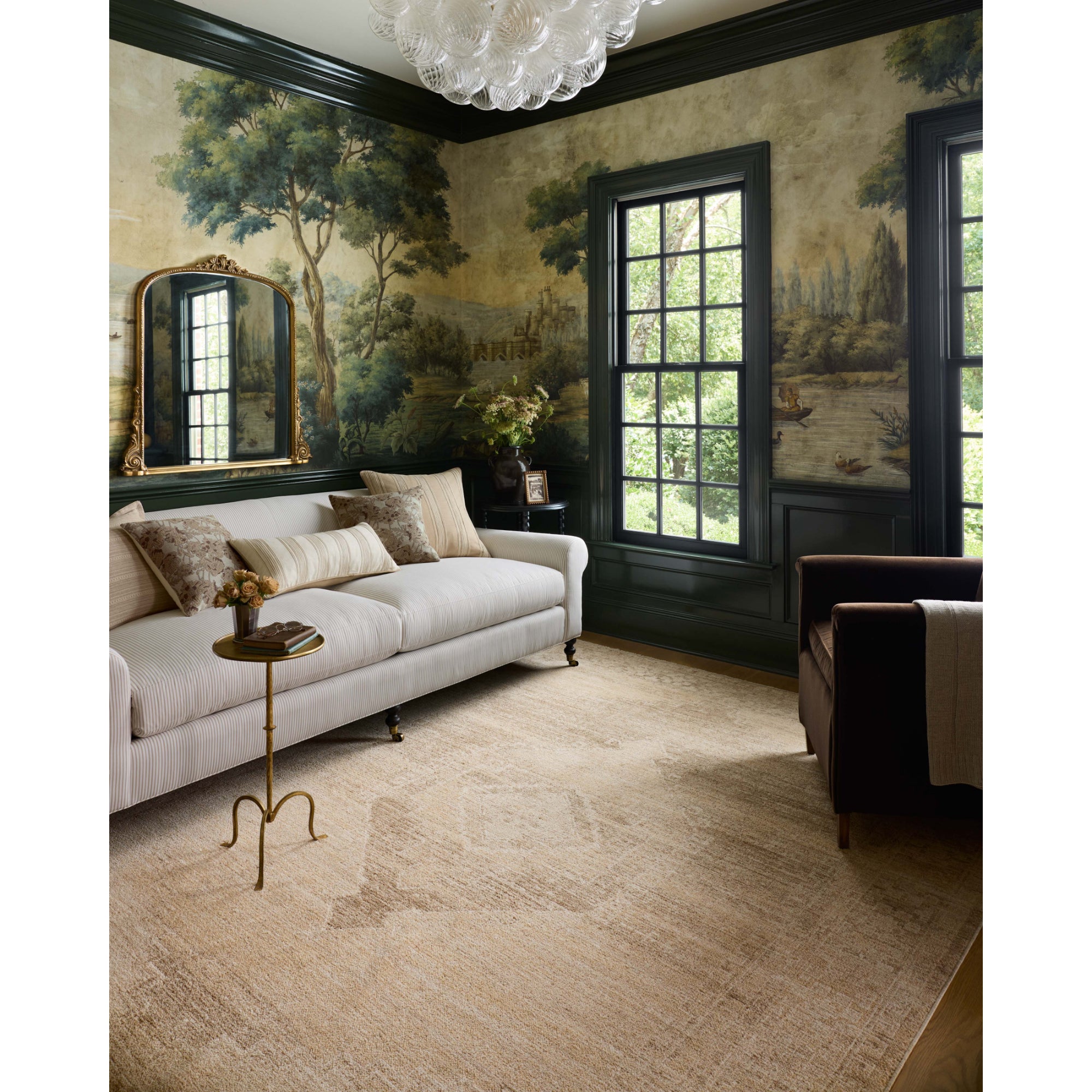 Chris Loves Julia x Loloi Palma Wheat/Taupe Rug