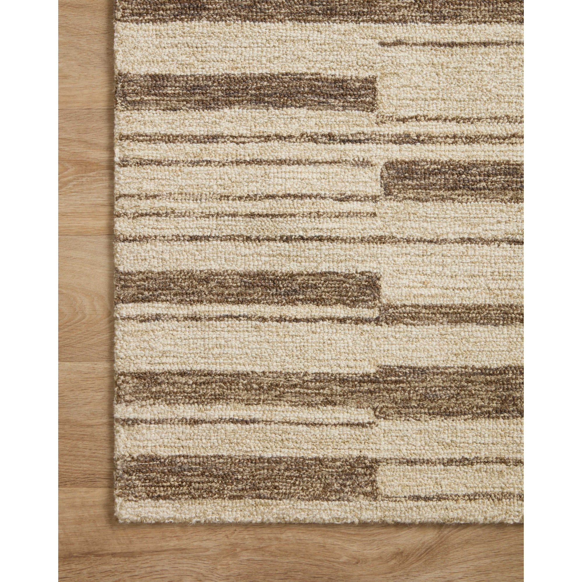 Chris Loves Julia x Loloi Polly Beige/Tobacco Rug