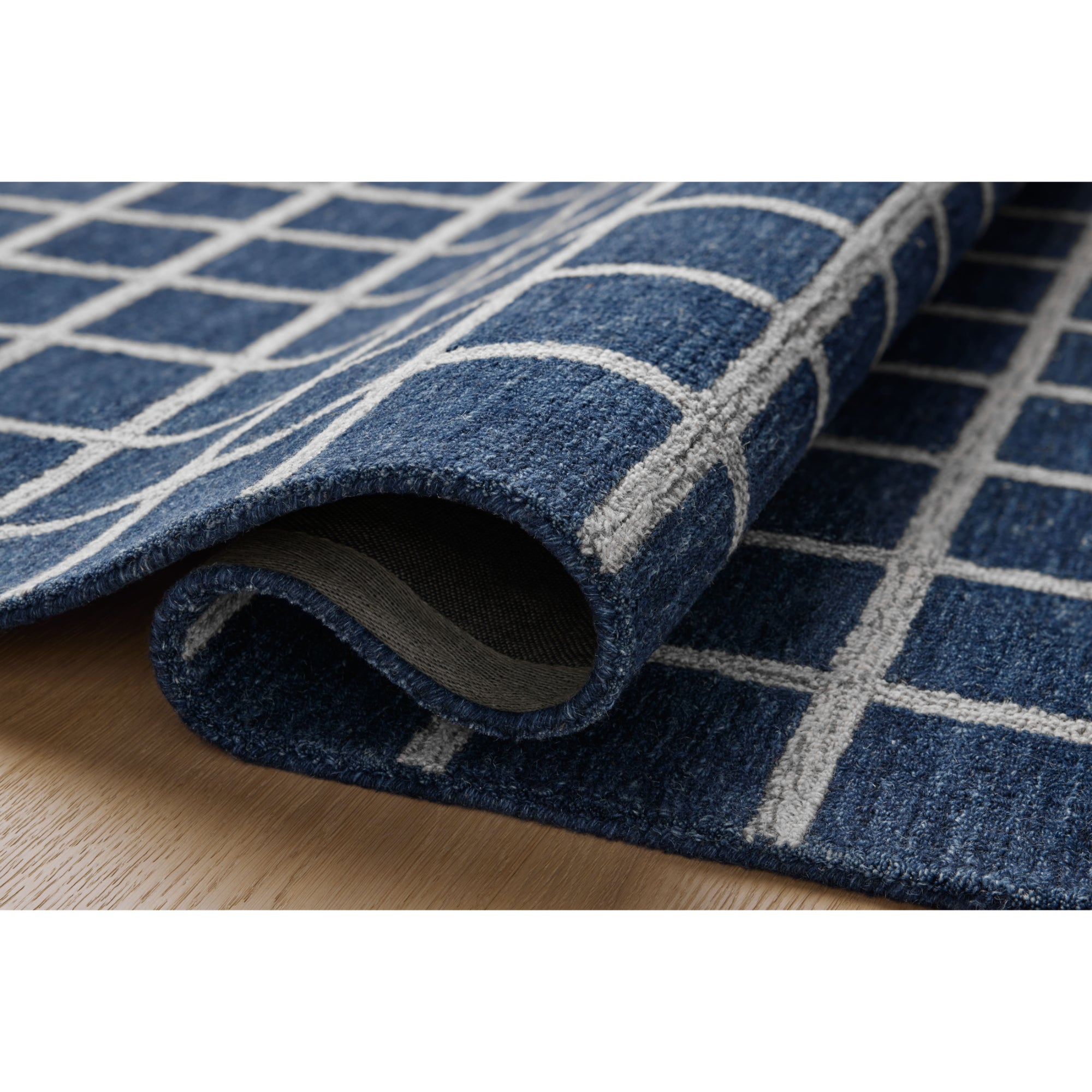 Chris Loves Julia x Loloi Polly Navy/Silver Rug