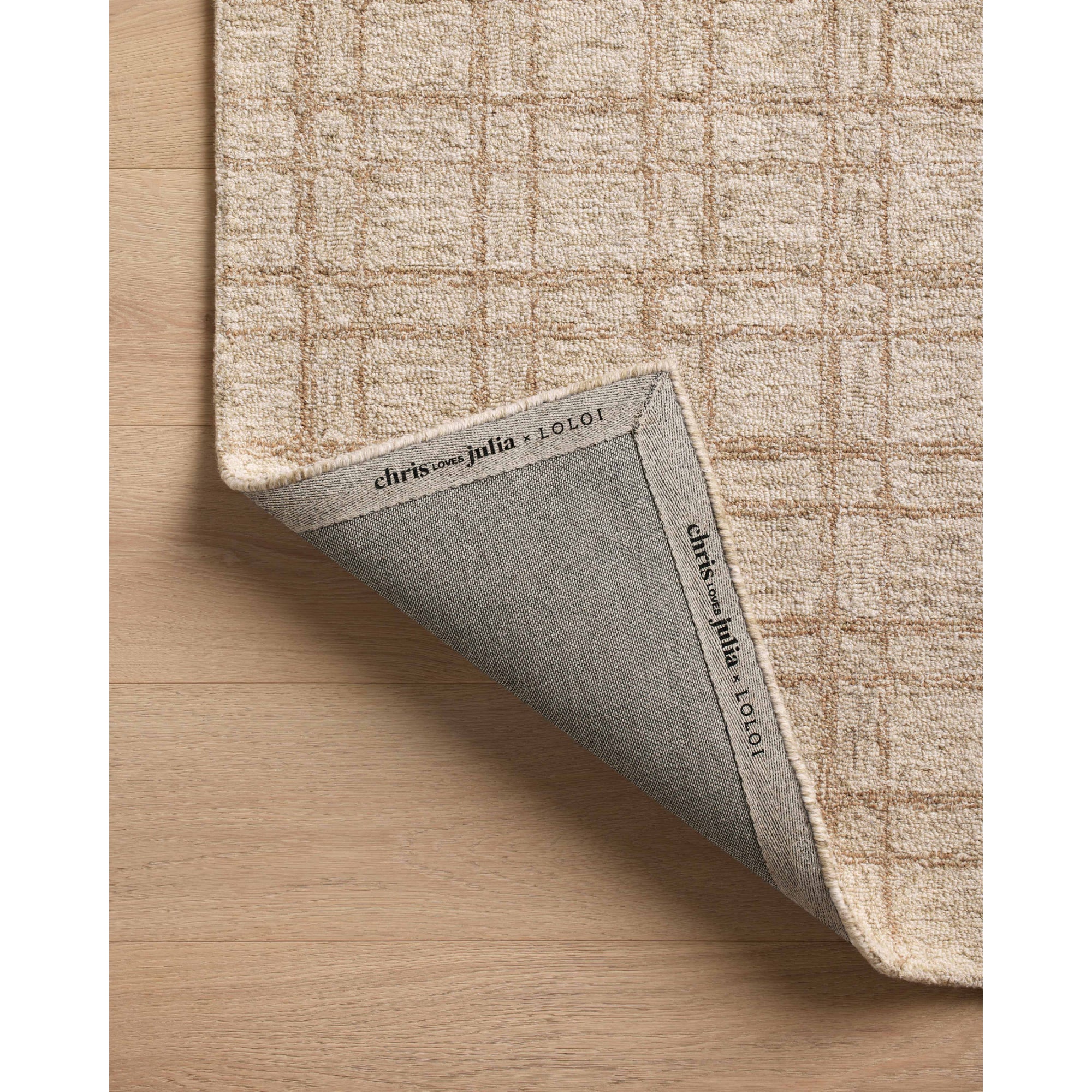 Chris Loves Julia x Loloi Polly Khaki/Sand Rug