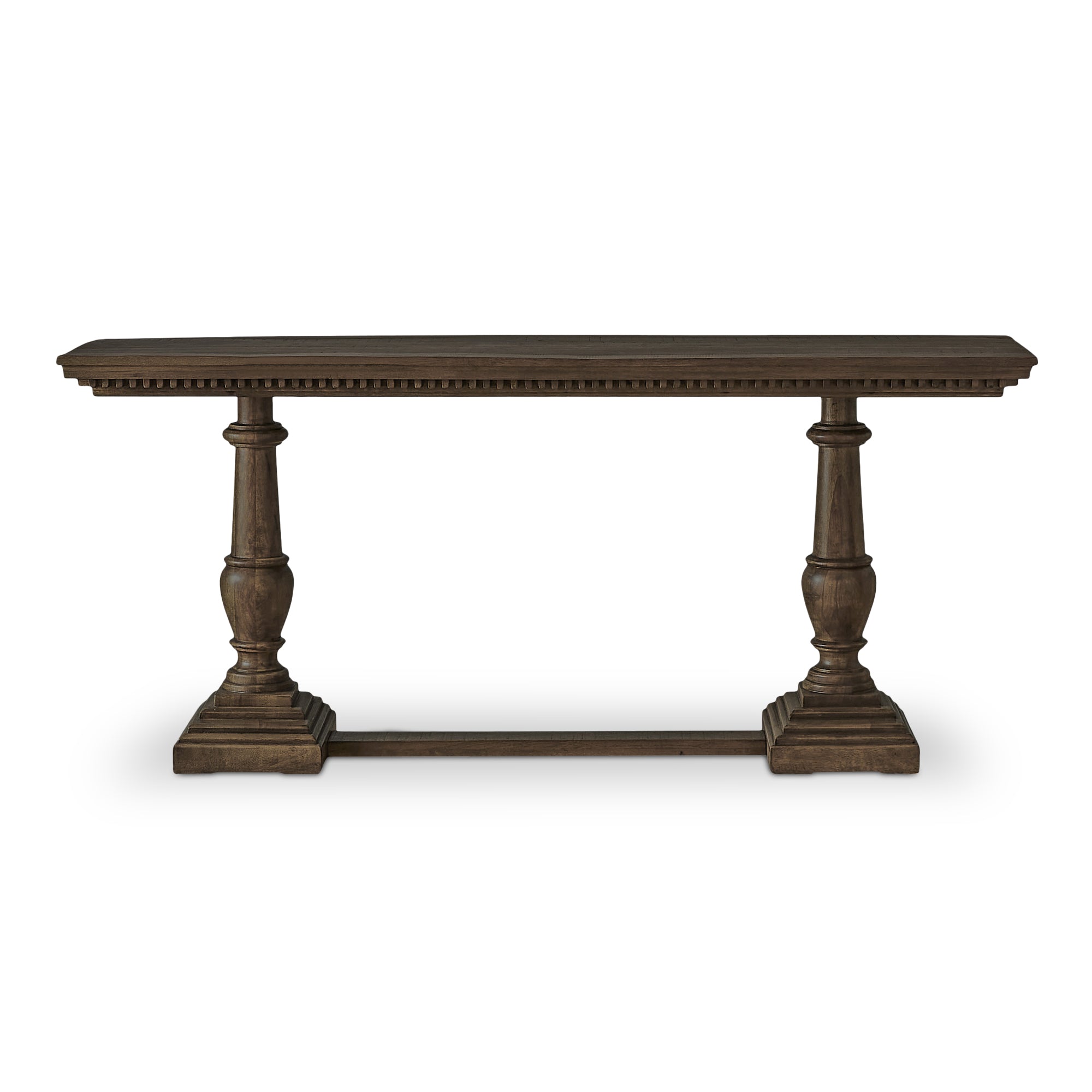 Everson Brown Console Table